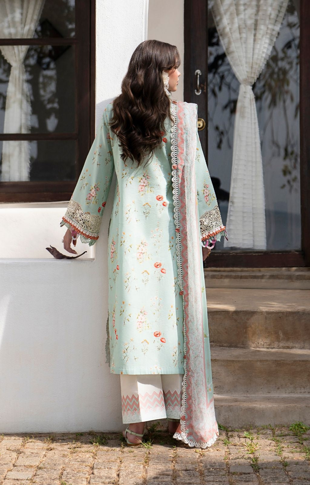 ALIF AJR PRITKARI LAWN EMBROIDERED 2025