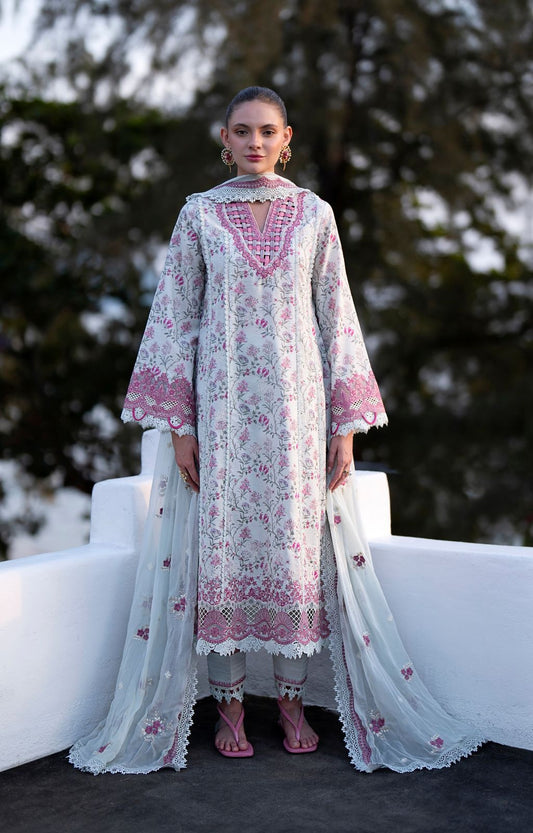 ALIF AJR PRITKARI LAWN EMBROIDERED 2025