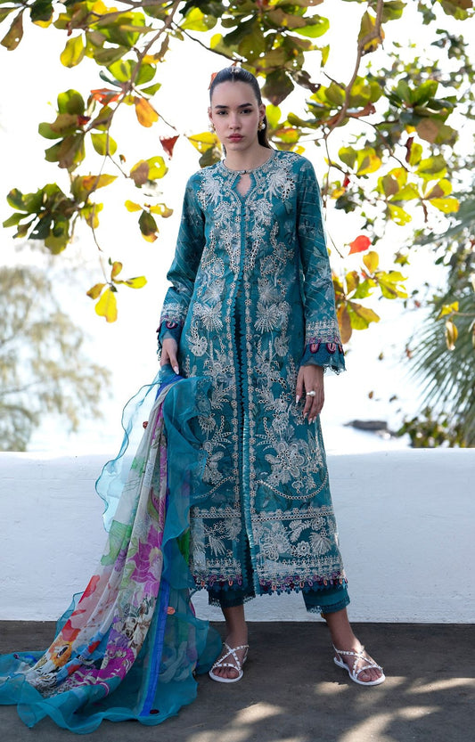 ALIF AJR PRITKARI LAWN EMBROIDERED 2025