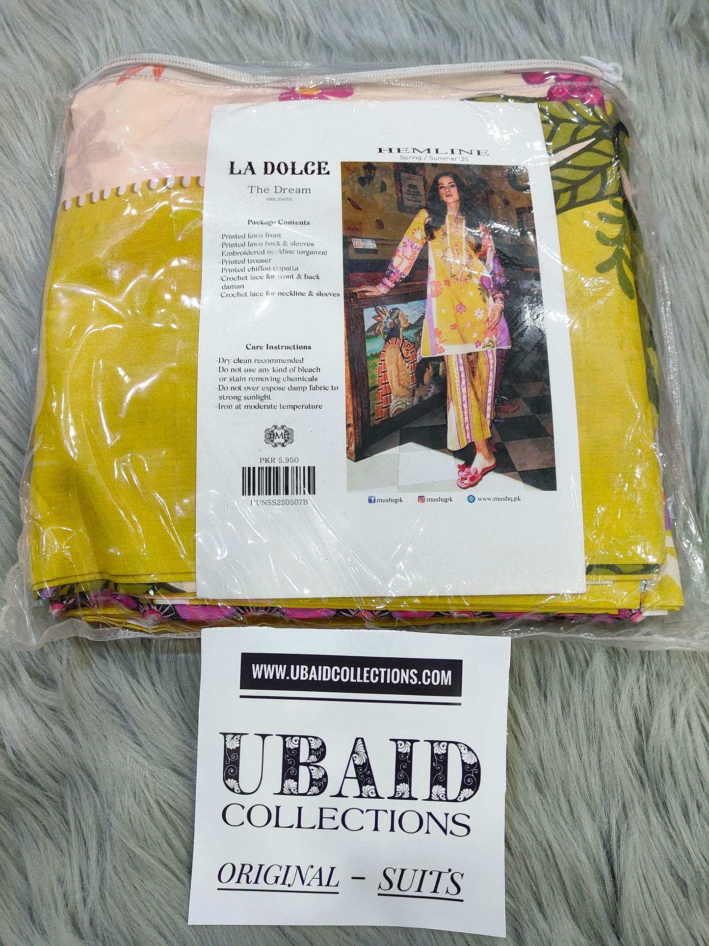 [ SUIT J ] - MUSHQ LA DOLCE HEMLINE PRINTS VOL 2