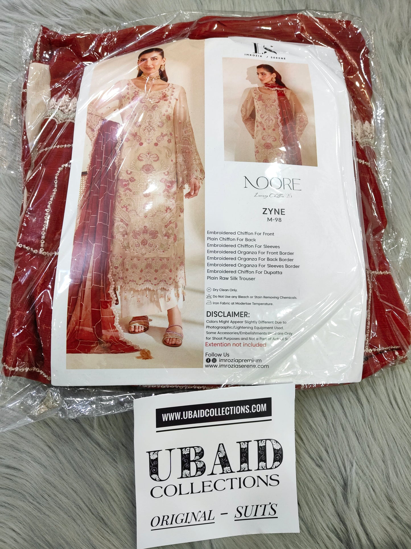 *IMROZIA NOORE LUXURY CHIFFON COLLECTION[ 𝘽𝙀𝙎𝙏 𝙋𝙍𝙄𝘾𝙀 ✅ ]