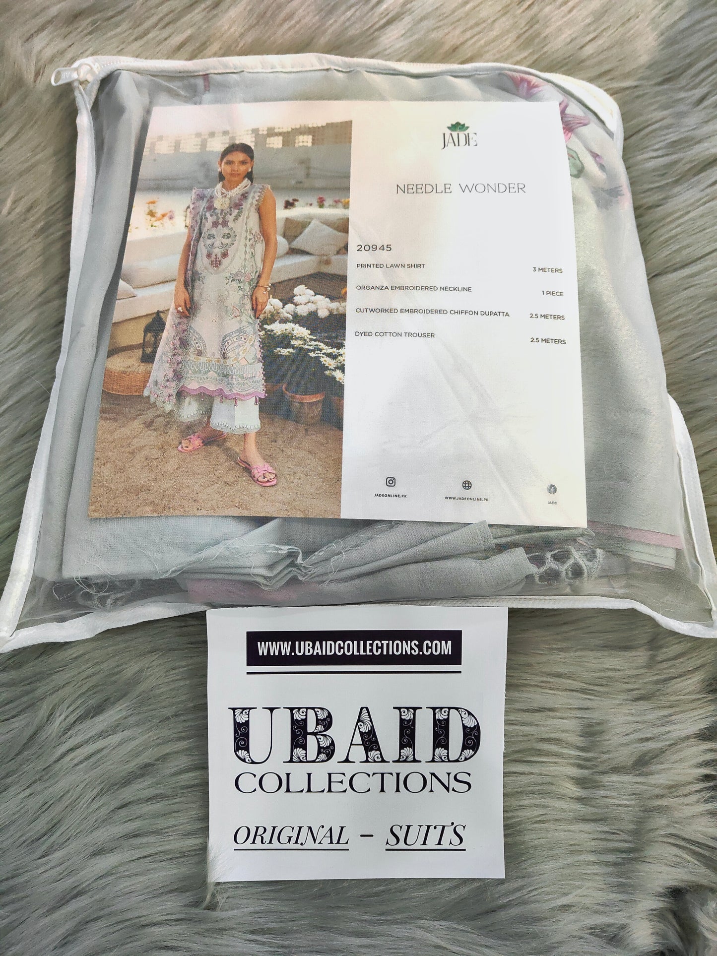 JADE NEEDLE WONDER SUMMER LAWN EMBROIDERED 2026 E [ 𝘽𝙀𝙎𝙏 𝙋𝙍𝙄𝘾𝙀 ✅ ]