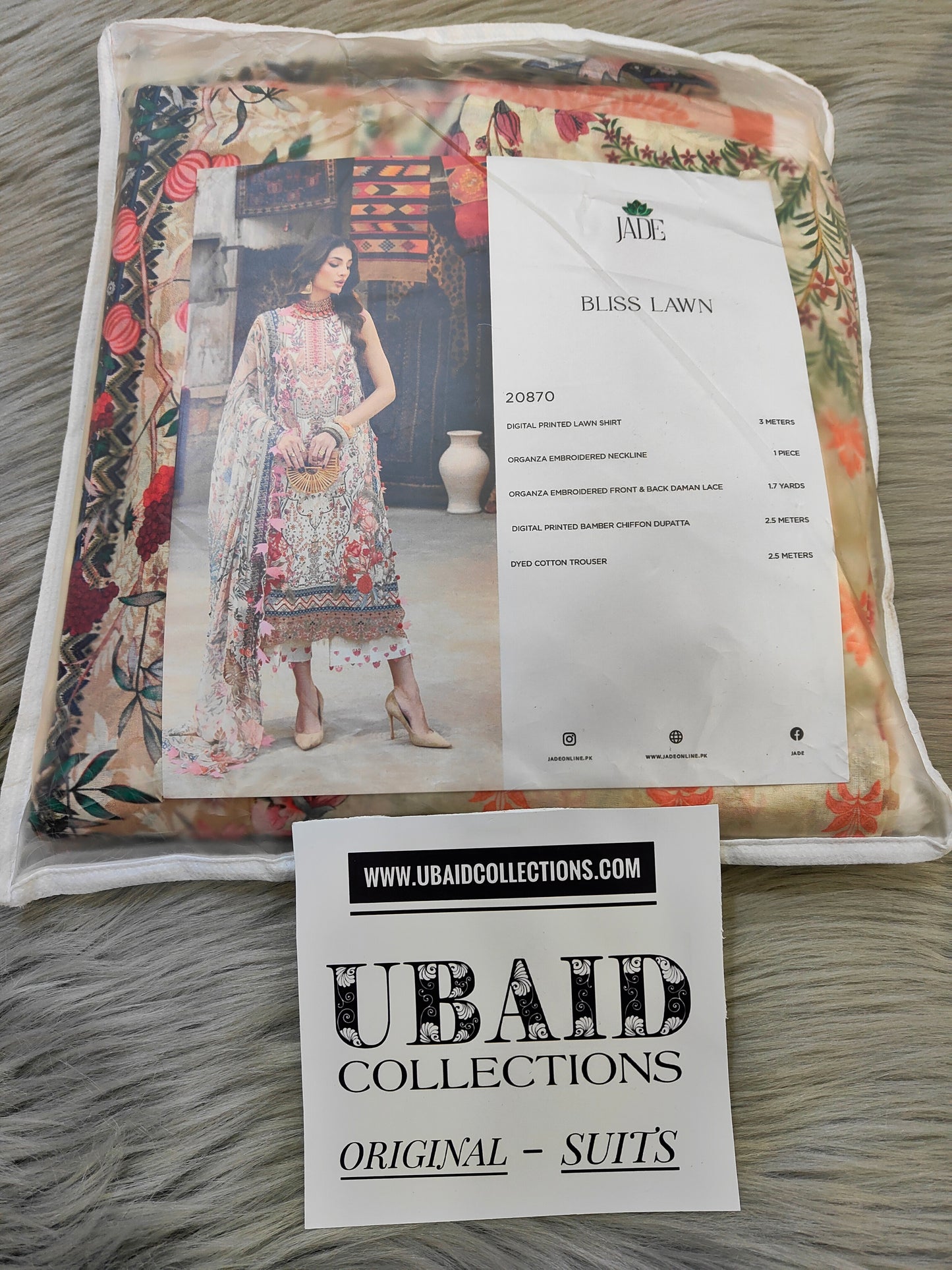 JADE BLISS LAWN EMBROIDERED COLLECTION 2026 E [ 𝘽𝙀𝙎𝙏 𝙋𝙍𝙄𝘾𝙀 ✅ ]