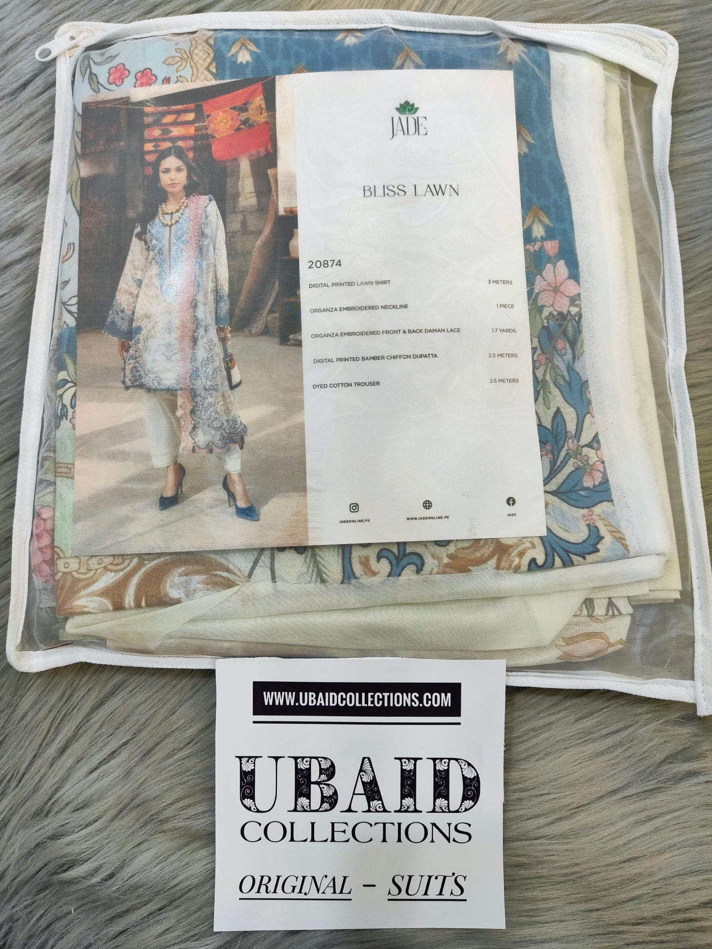 JADE BLISS LAWN EMBROIDERED COLLECTION 2026 H [ 𝘽𝙀𝙎𝙏 𝙋𝙍𝙄𝘾𝙀 ✅ ]