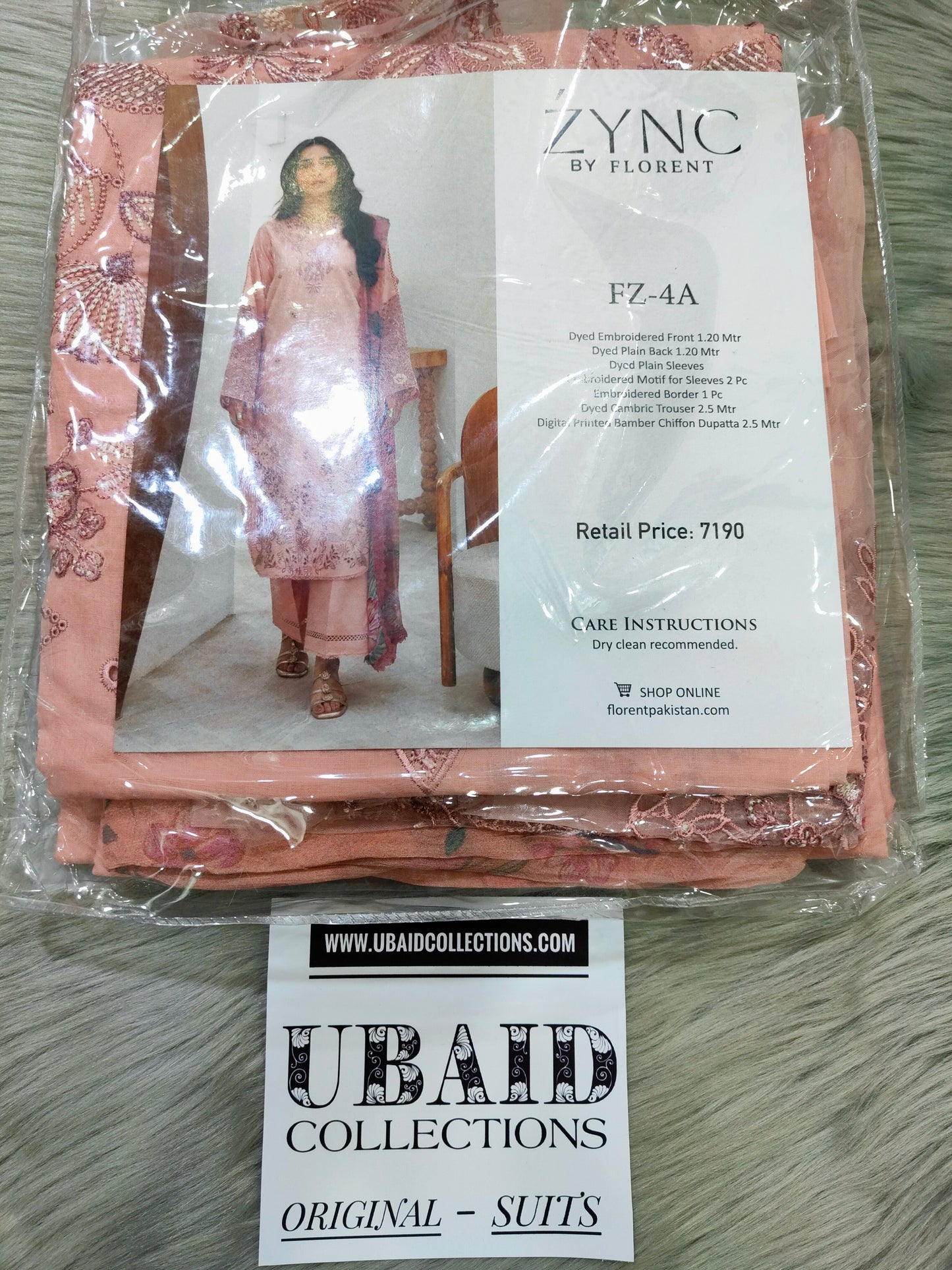 ZYNC BY FLORENT LUXURY LAWN EMBROIDERED COLLECTION 2026 M [ 𝘽𝙀𝙎𝙏 𝙋𝙍𝙄𝘾𝙀 ✅ ]