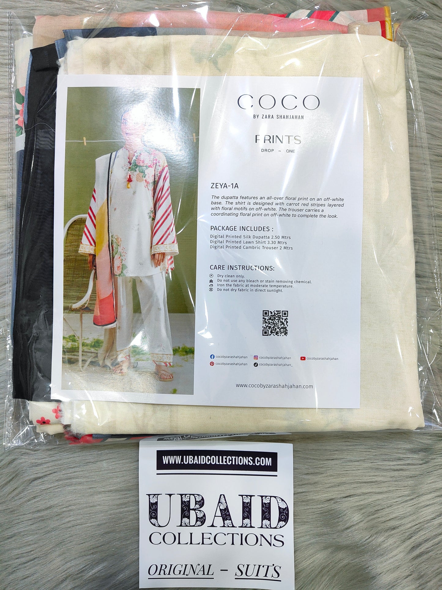 [ SUIT E ] - COCO BY ZARA SHAHJAHAN LAWN PRINTS DROP - ONE COLLECTION 2026