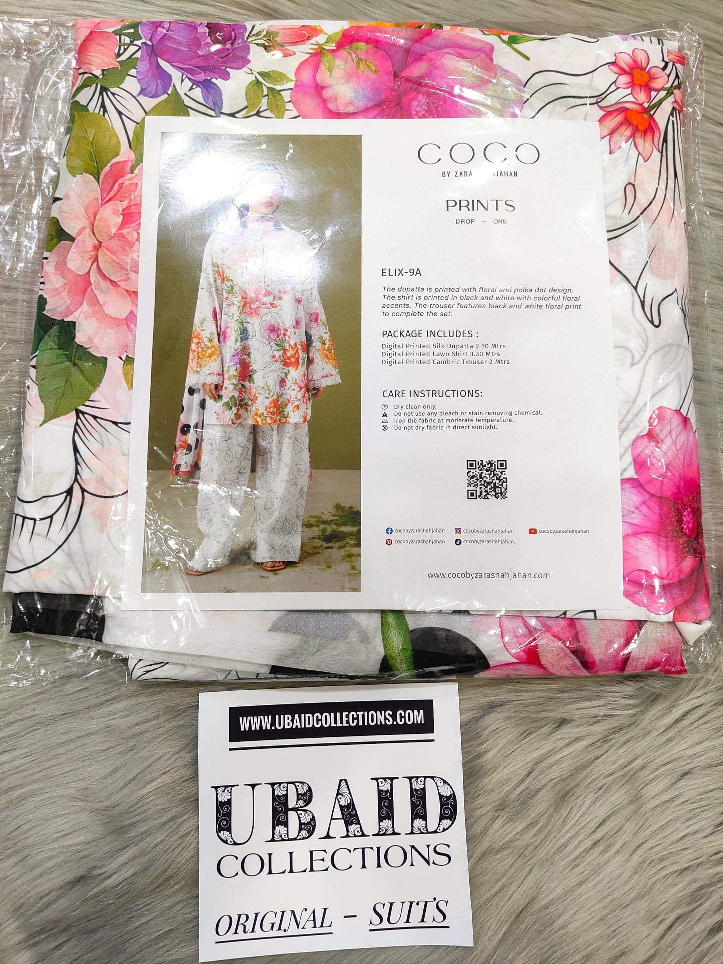 [ SUIT A ] - COCO BY ZARA SHAHJAHAN LAWN PRINTS DROP - ONE COLLECTION 2026