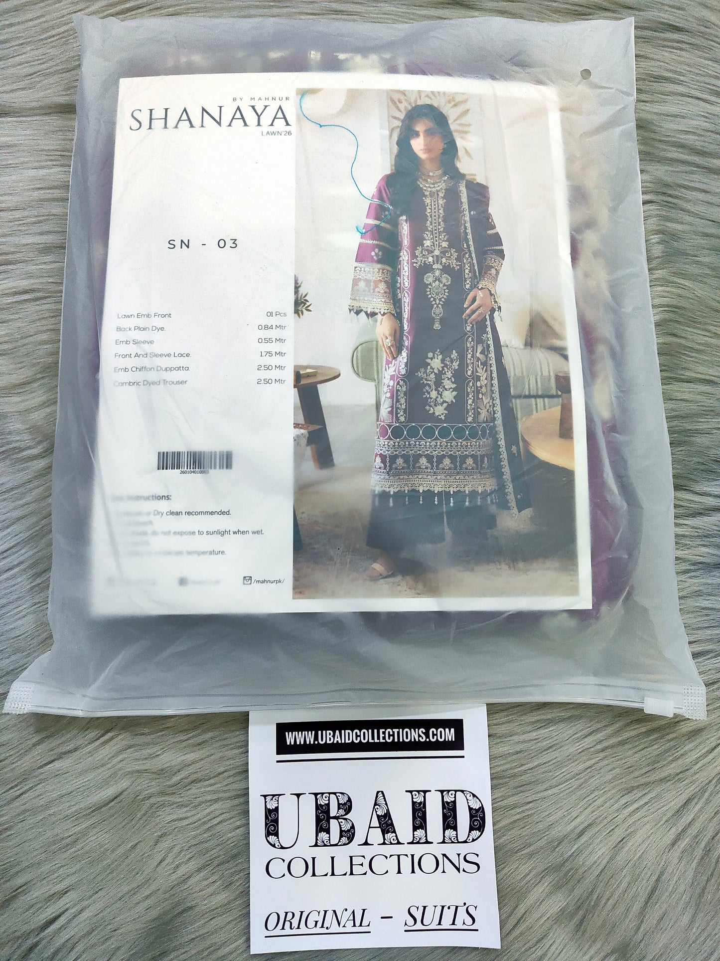 SHANAYA BY MAHNUR LAWN EMBROIDERED COLLECTION 2026 F [ 𝘽𝙀𝙎𝙏 𝙋𝙍𝙄𝘾𝙀 ✅ ]