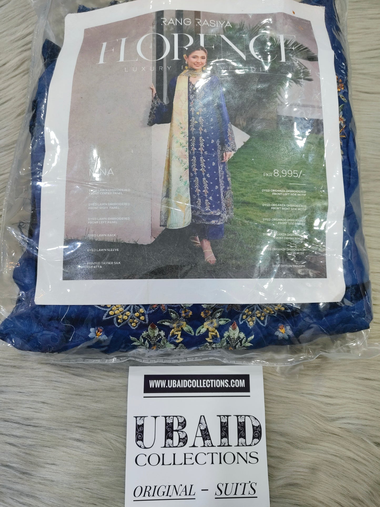 [ SUIT C ] - RANGRASIYA FLORENCE LUXURY FESTIVE LAWN EDIT 2026