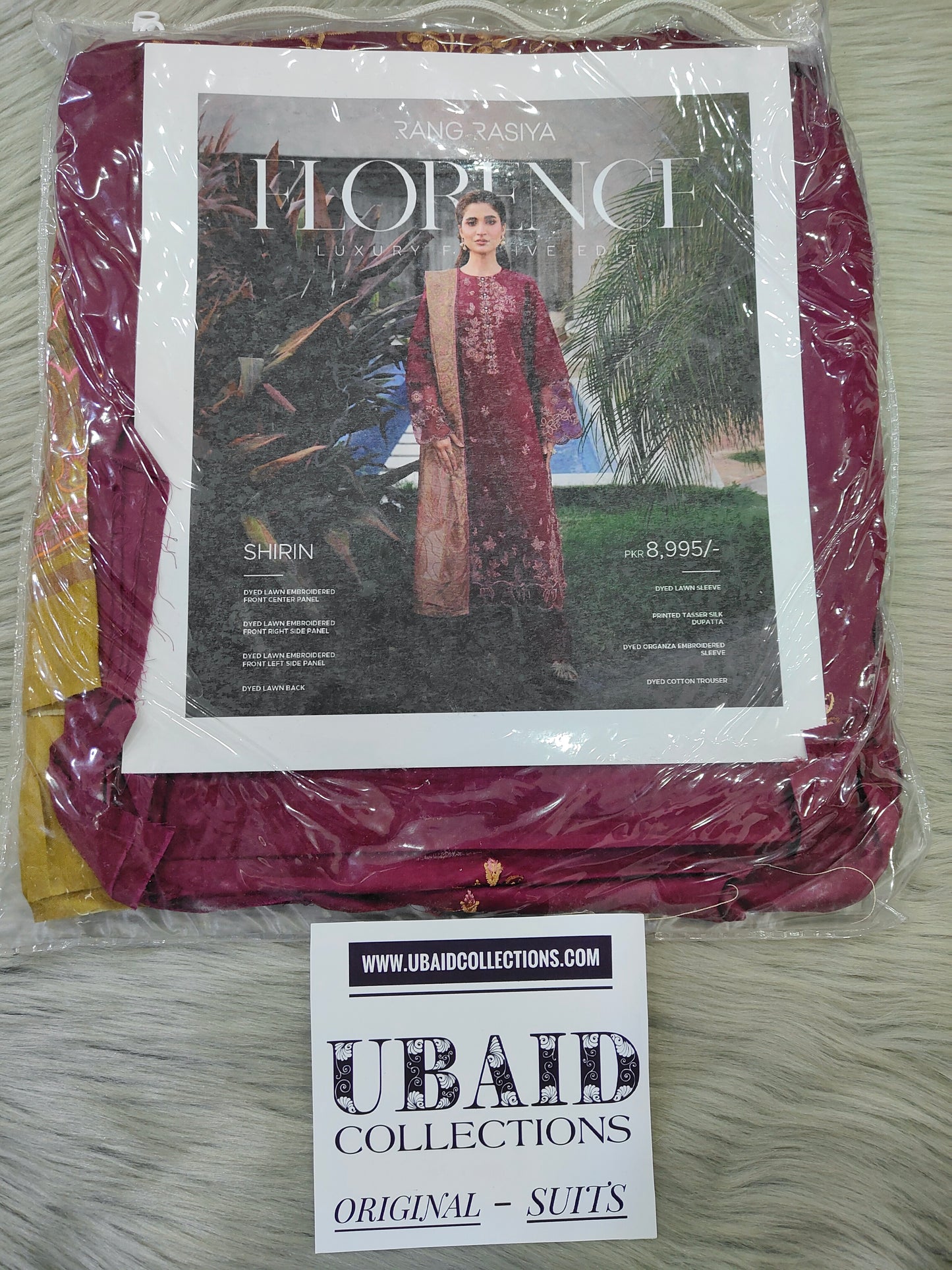 [ SUIT O ] - RANGRASIYA FLORENCE LUXURY FESTIVE LAWN EDIT 2026