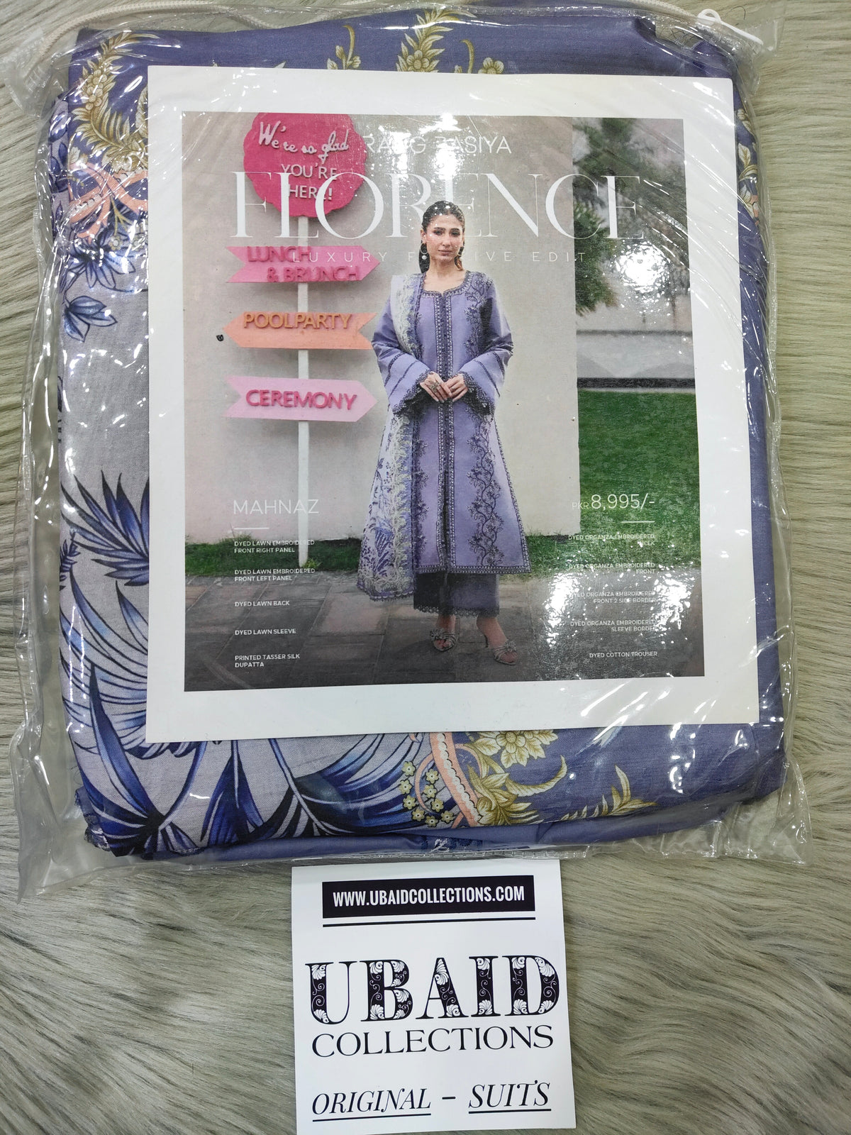 [ SUIT D ] - RANGRASIYA FLORENCE LUXURY FESTIVE LAWN EDIT 2026