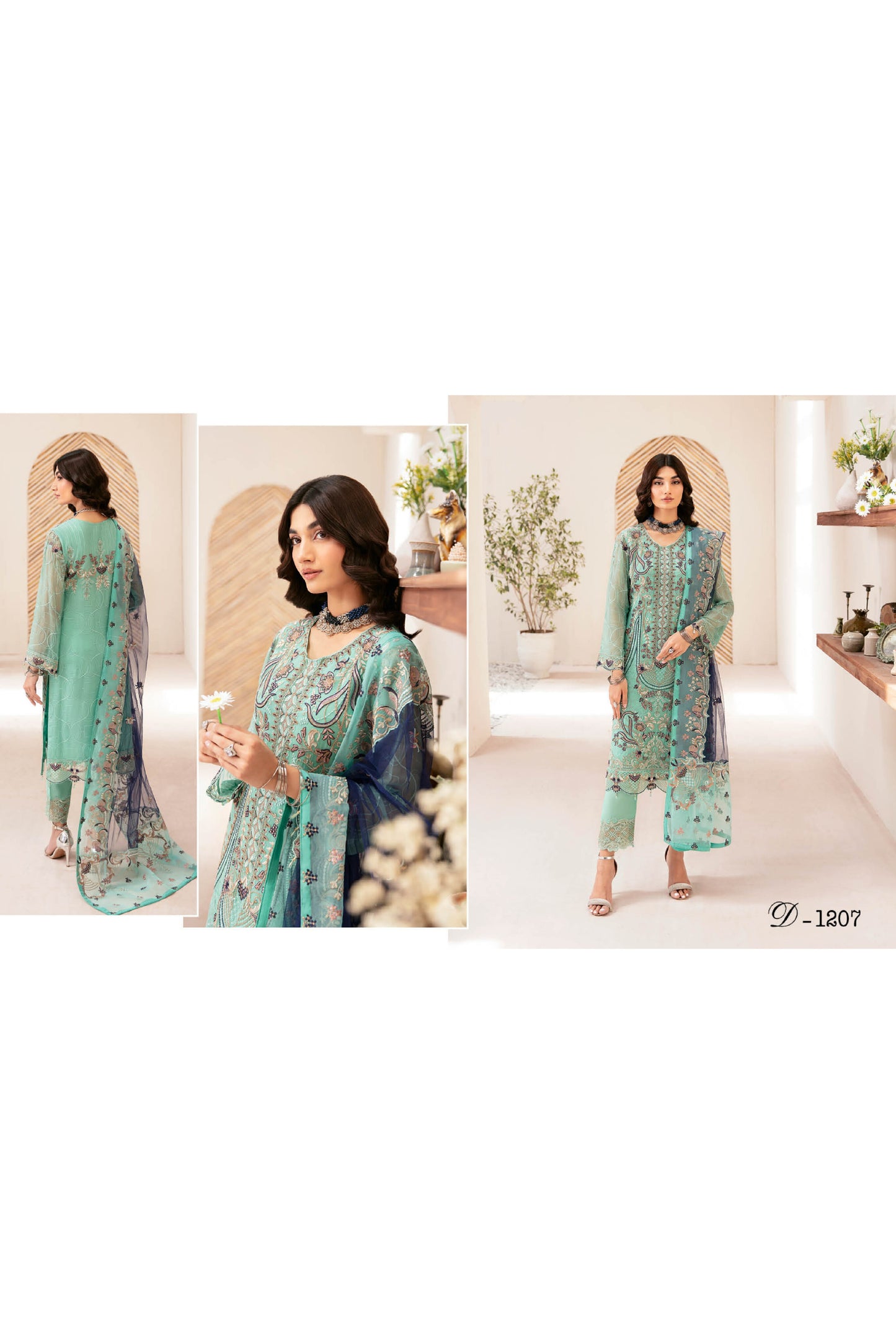 RAMSHA RANGOON CHIFFON COLLECTION VOL 12 2024 🌸🌸🌸