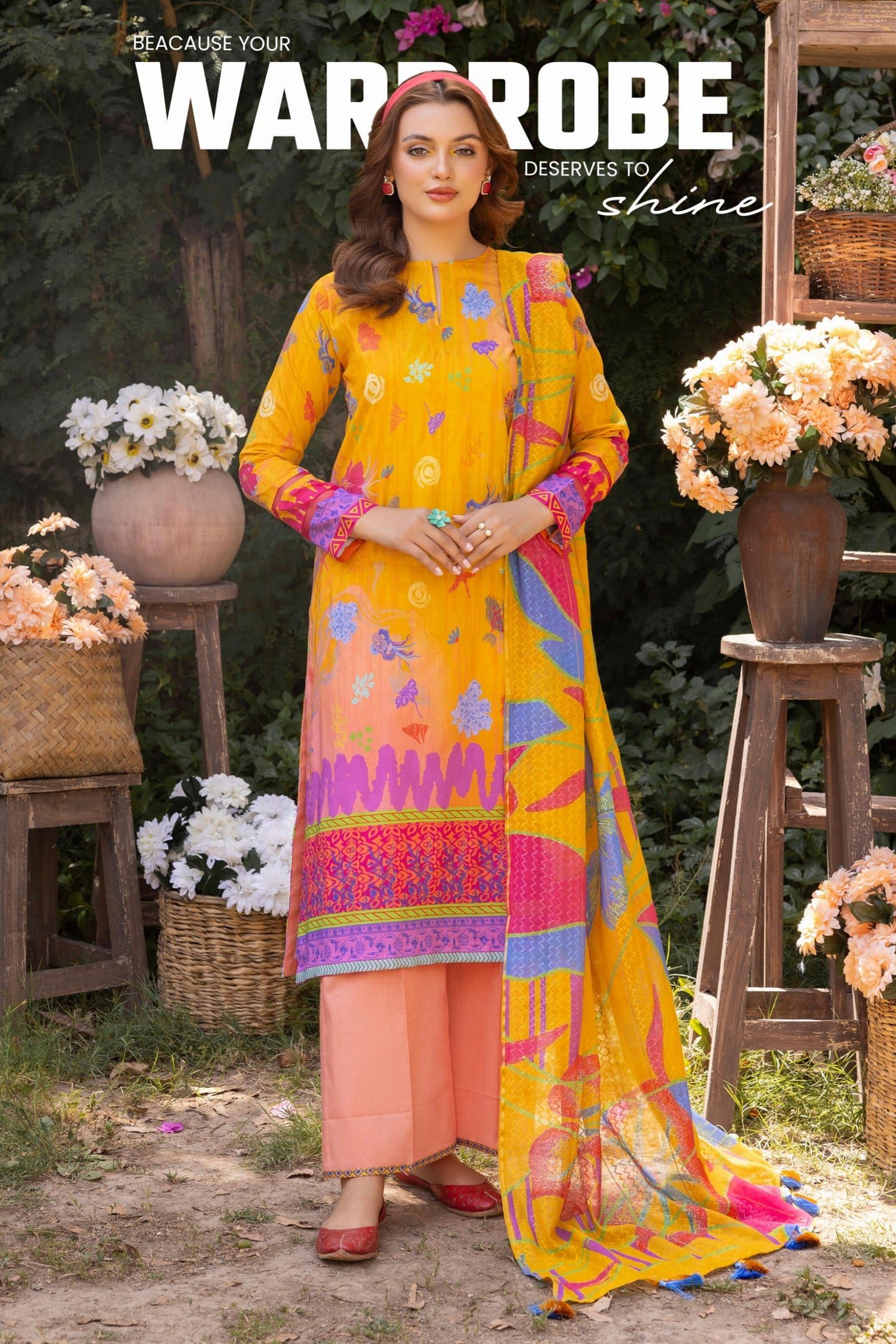 GULJEE ESTELLA LAWN SUMMER COLLECTION VOL 1 2024 🌸🌸