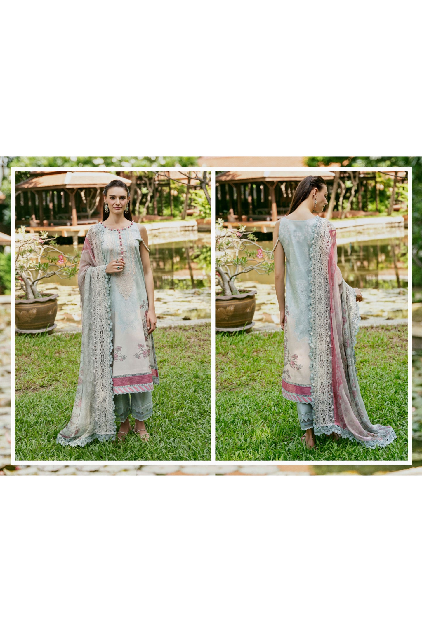 JADE NEEDLE WONDER SUMMER LAWN EMBROIDERED 2024 🌸🌸🌸