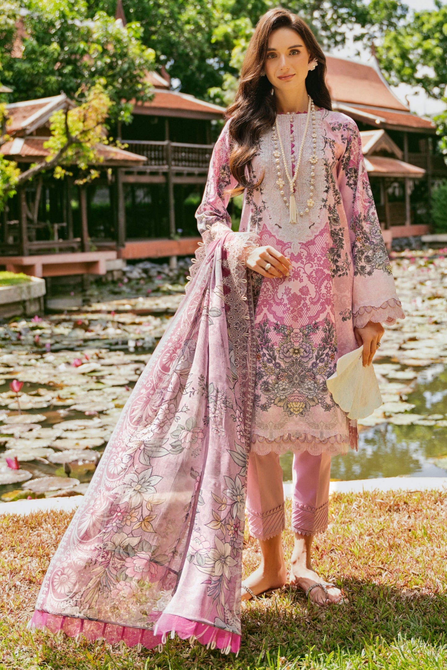 JADE NEEDLE WONDER SUMMER LAWN EMBROIDERED 2024 🌸