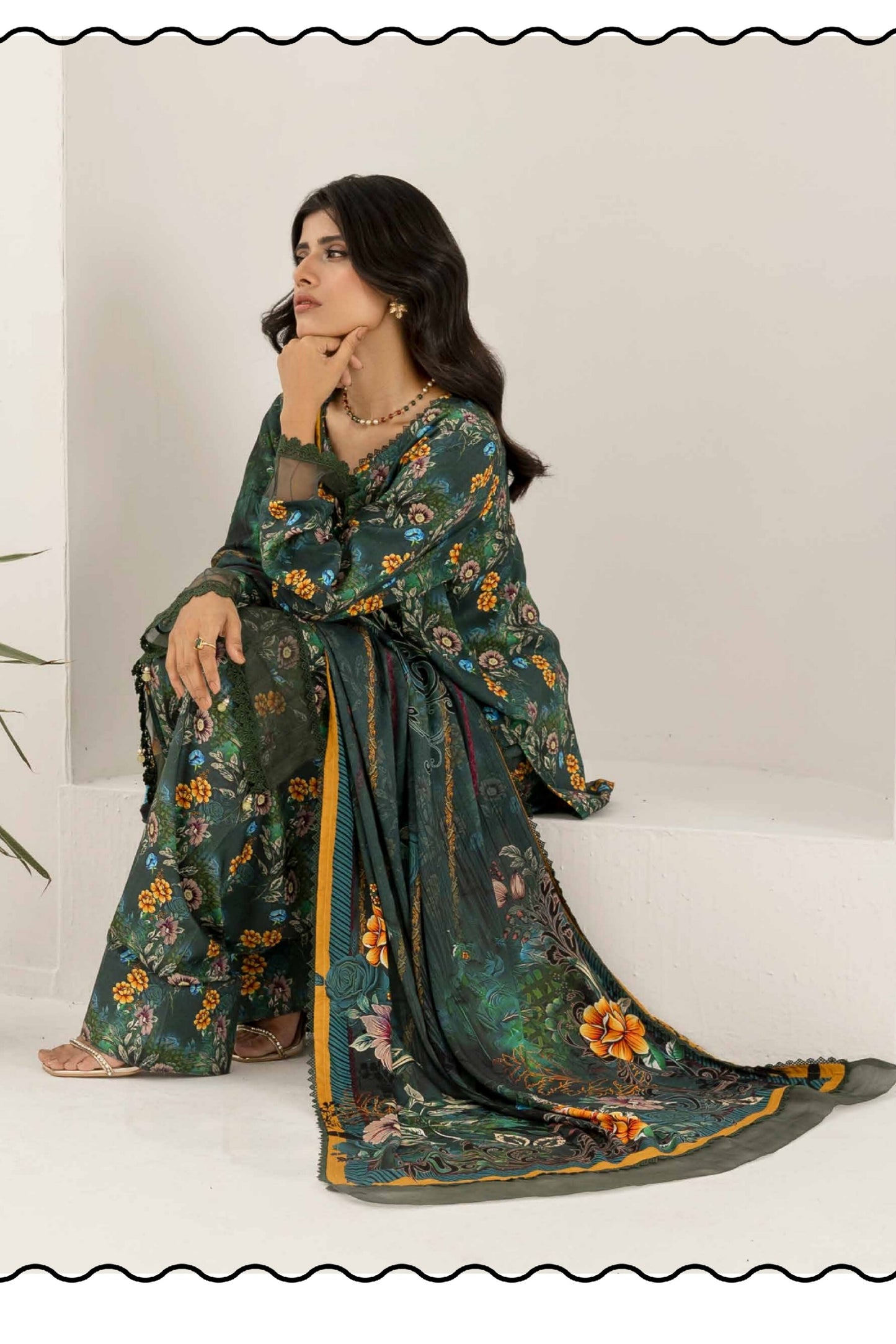 FIRDOUS RESHAM LINEN COLLECTION 24