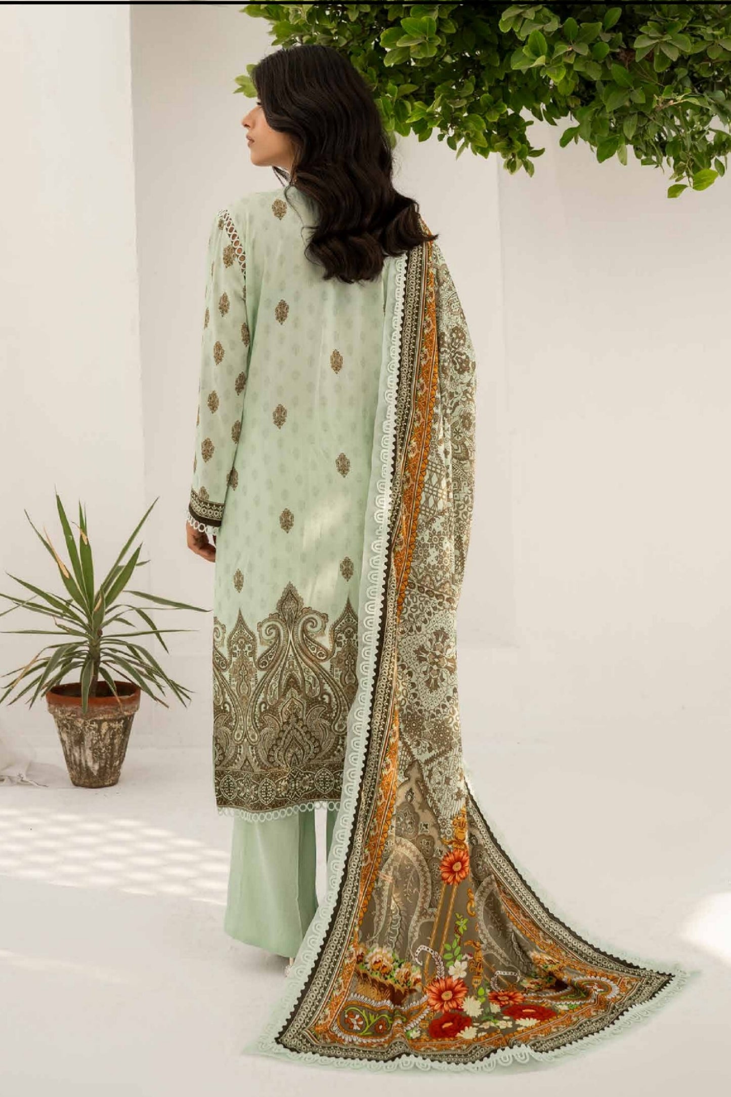 FIRDOUS RESHAM LINEN COLLECTION 24