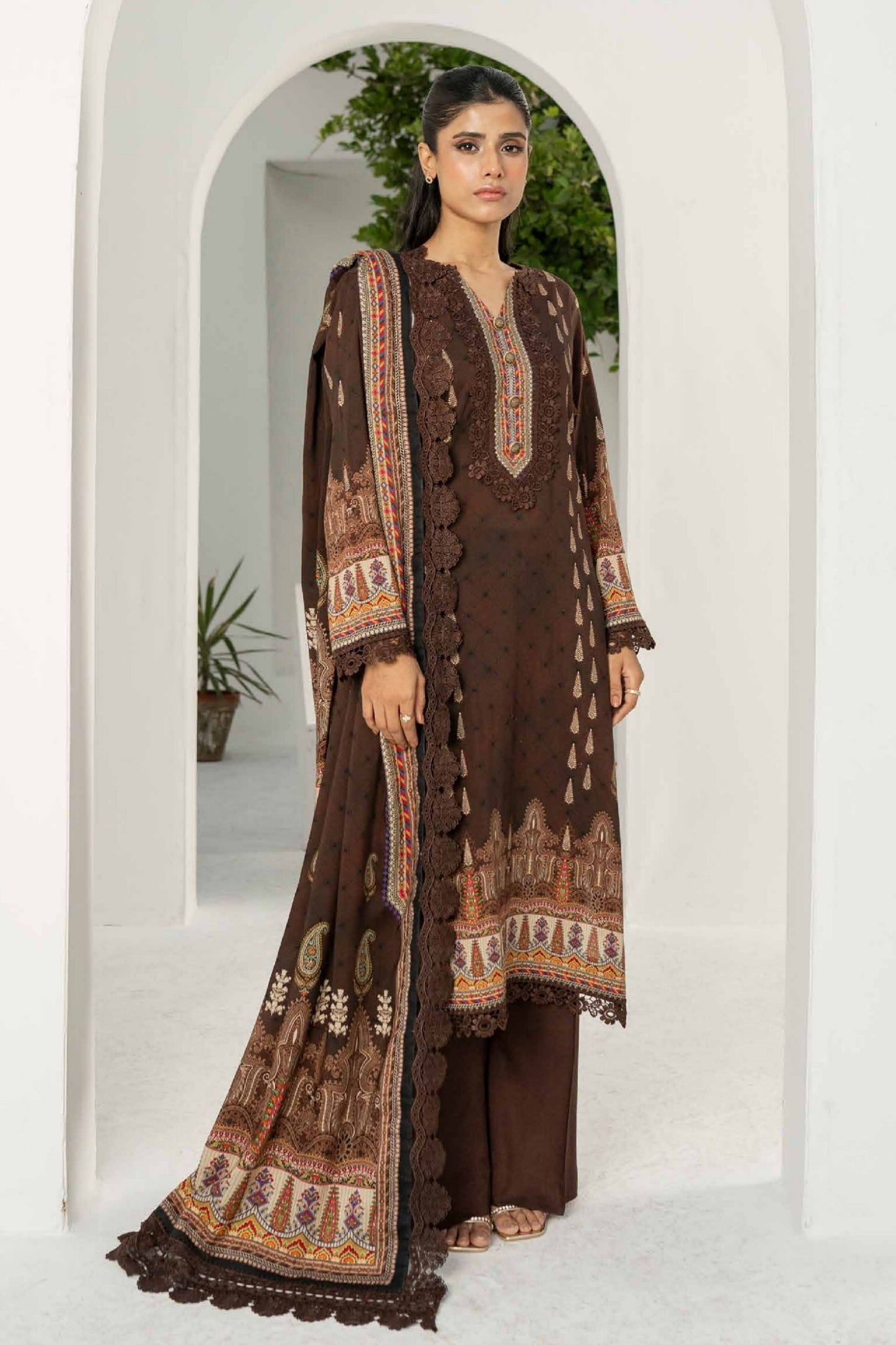 FIRDOUS RESHAM LINEN COLLECTION 24