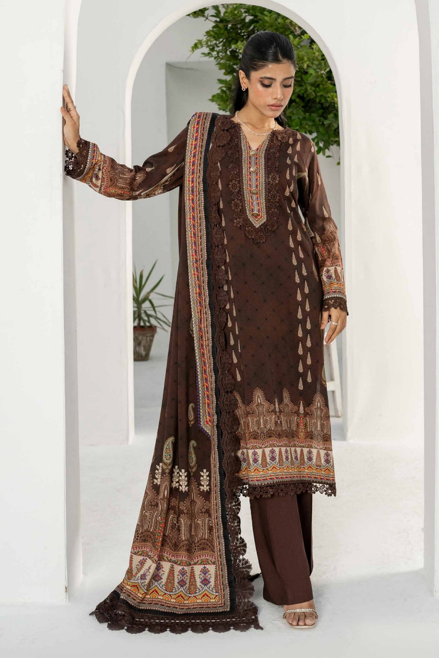 FIRDOUS RESHAM LINEN COLLECTION 24