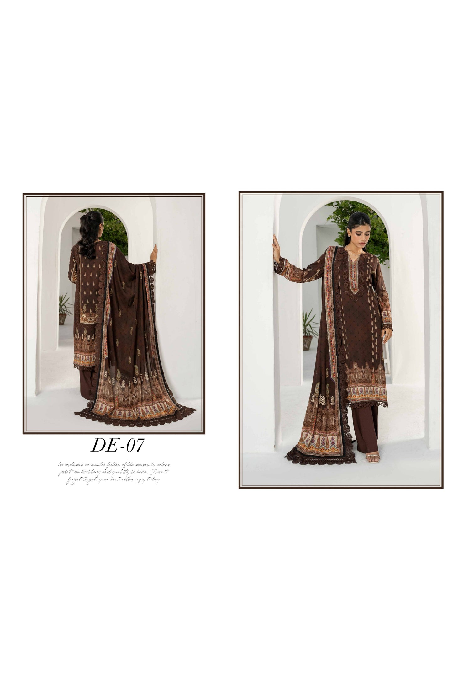 FIRDOUS RESHAM LINEN COLLECTION 24