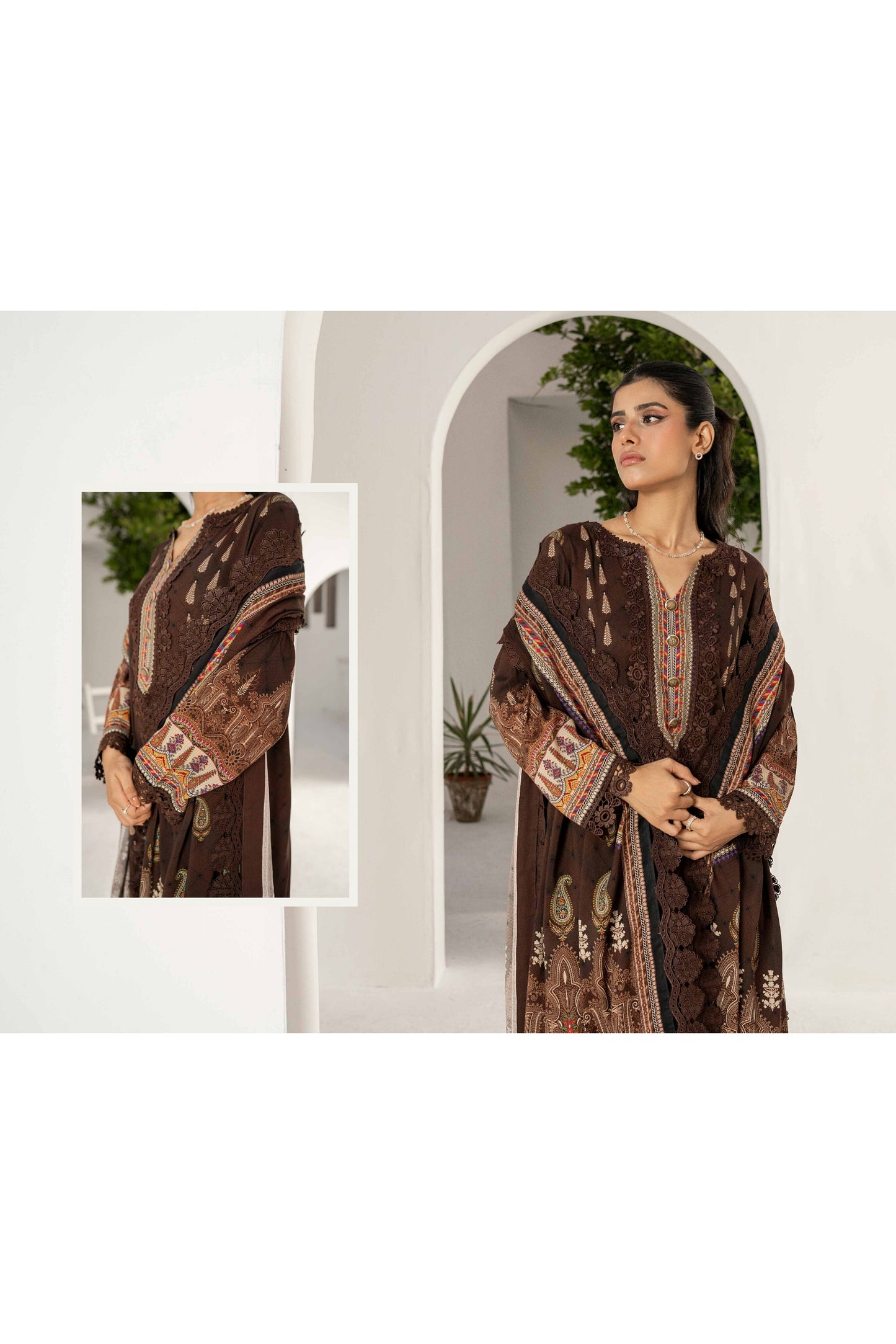 FIRDOUS RESHAM LINEN COLLECTION 24