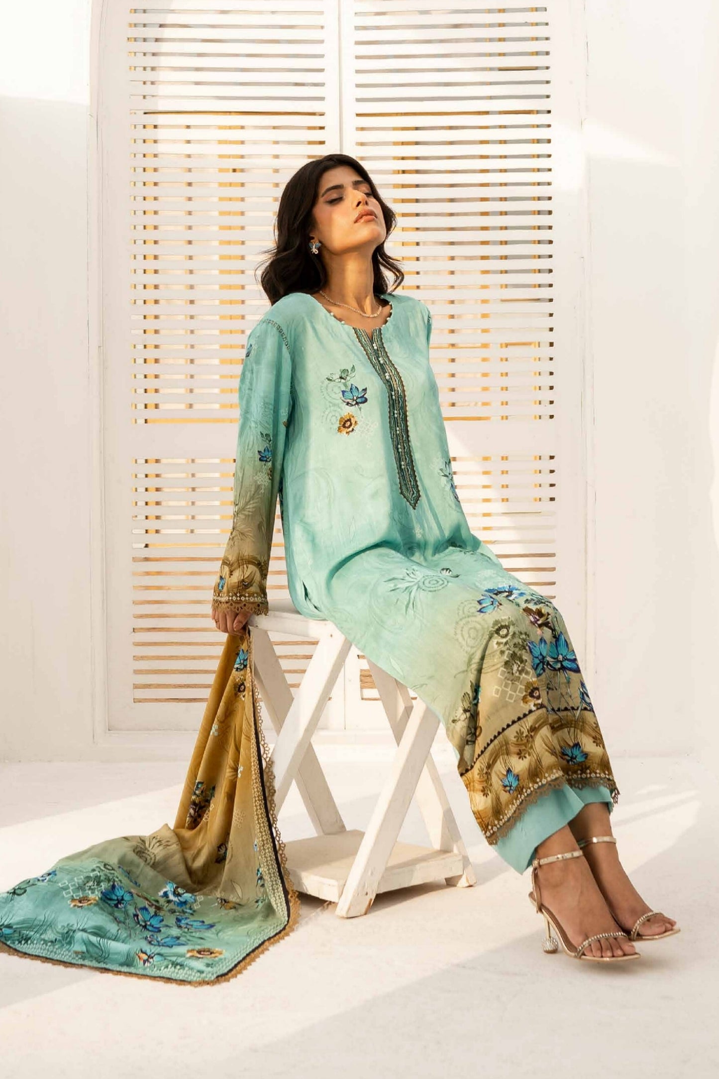 FIRDOUS RESHAM LINEN COLLECTION 24