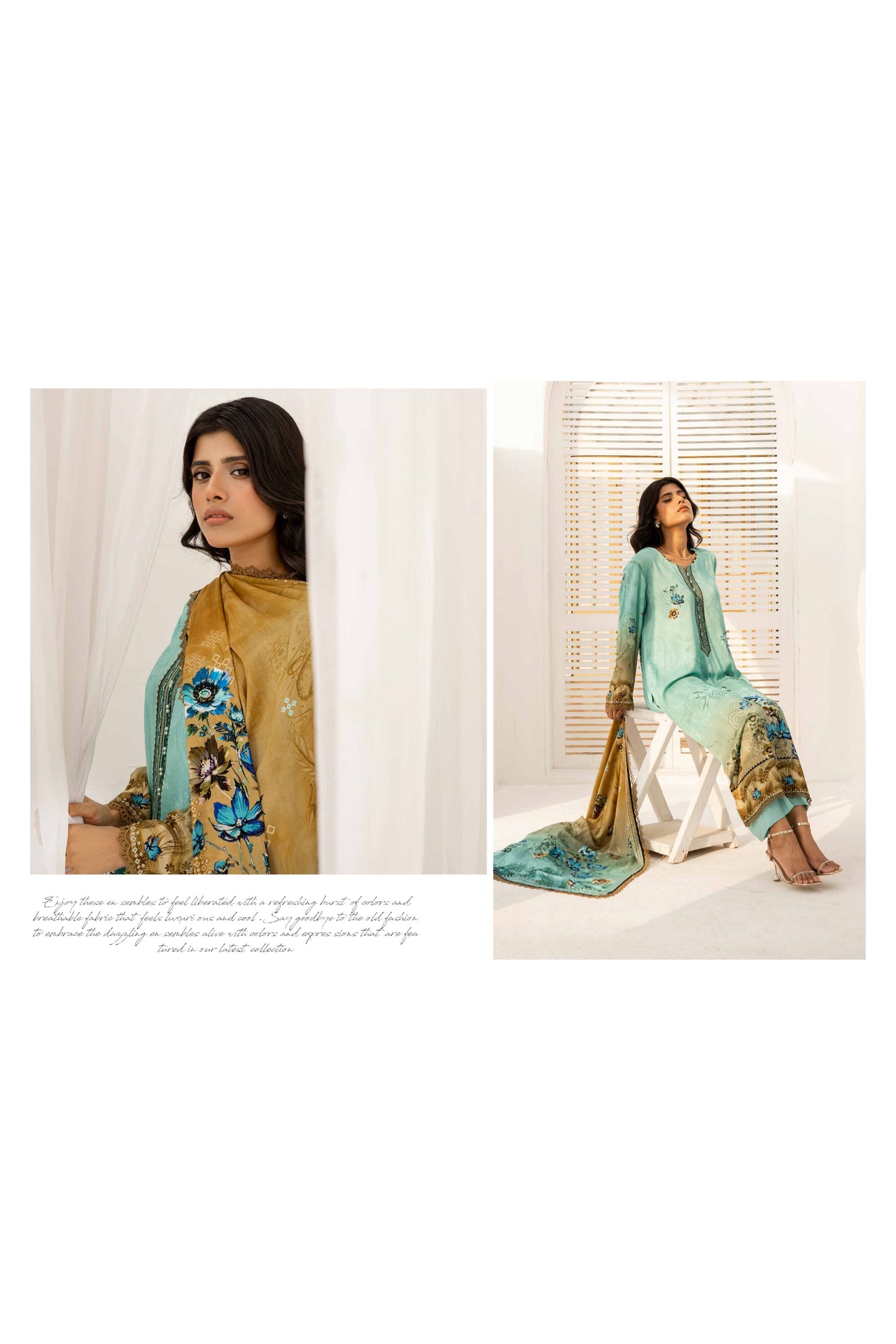 FIRDOUS RESHAM LINEN COLLECTION 24