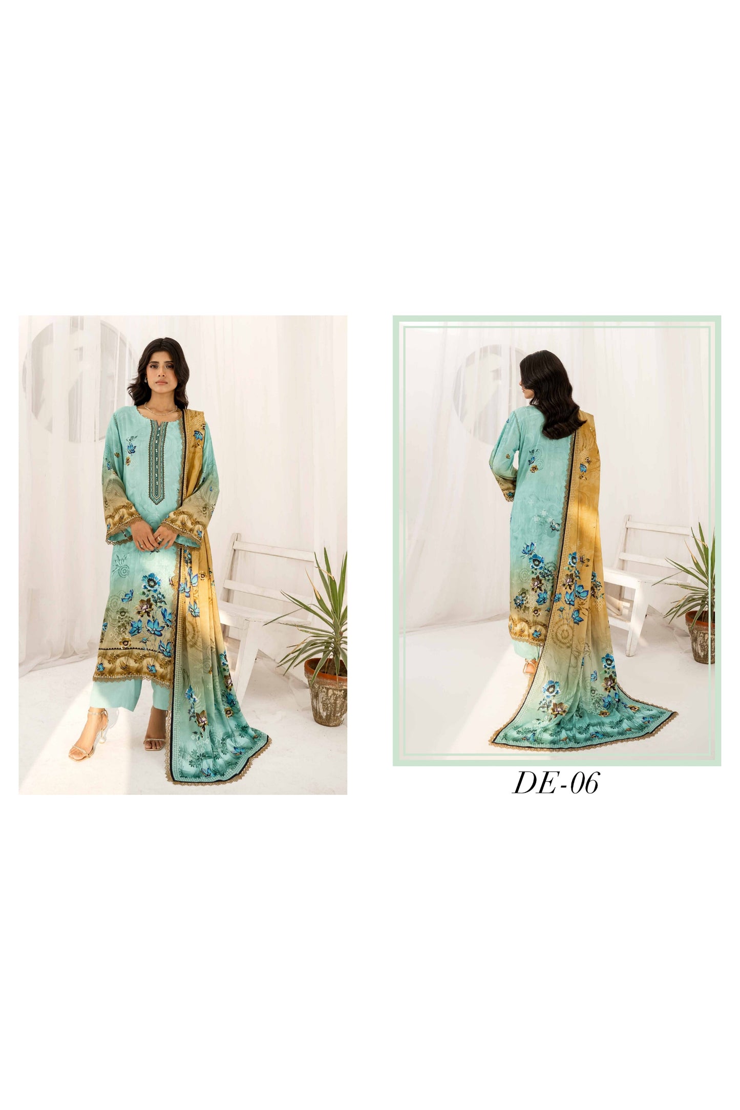 FIRDOUS RESHAM LINEN COLLECTION 24