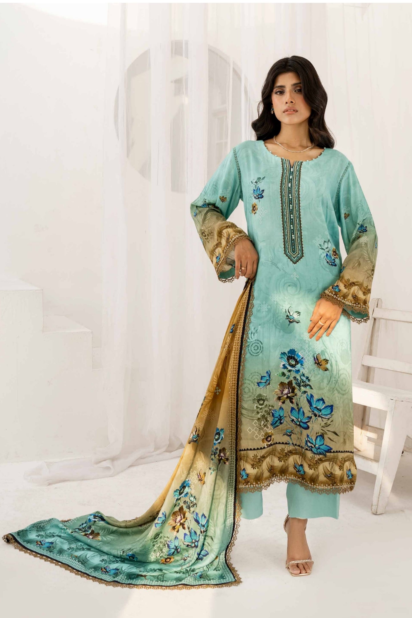 FIRDOUS RESHAM LINEN COLLECTION 24