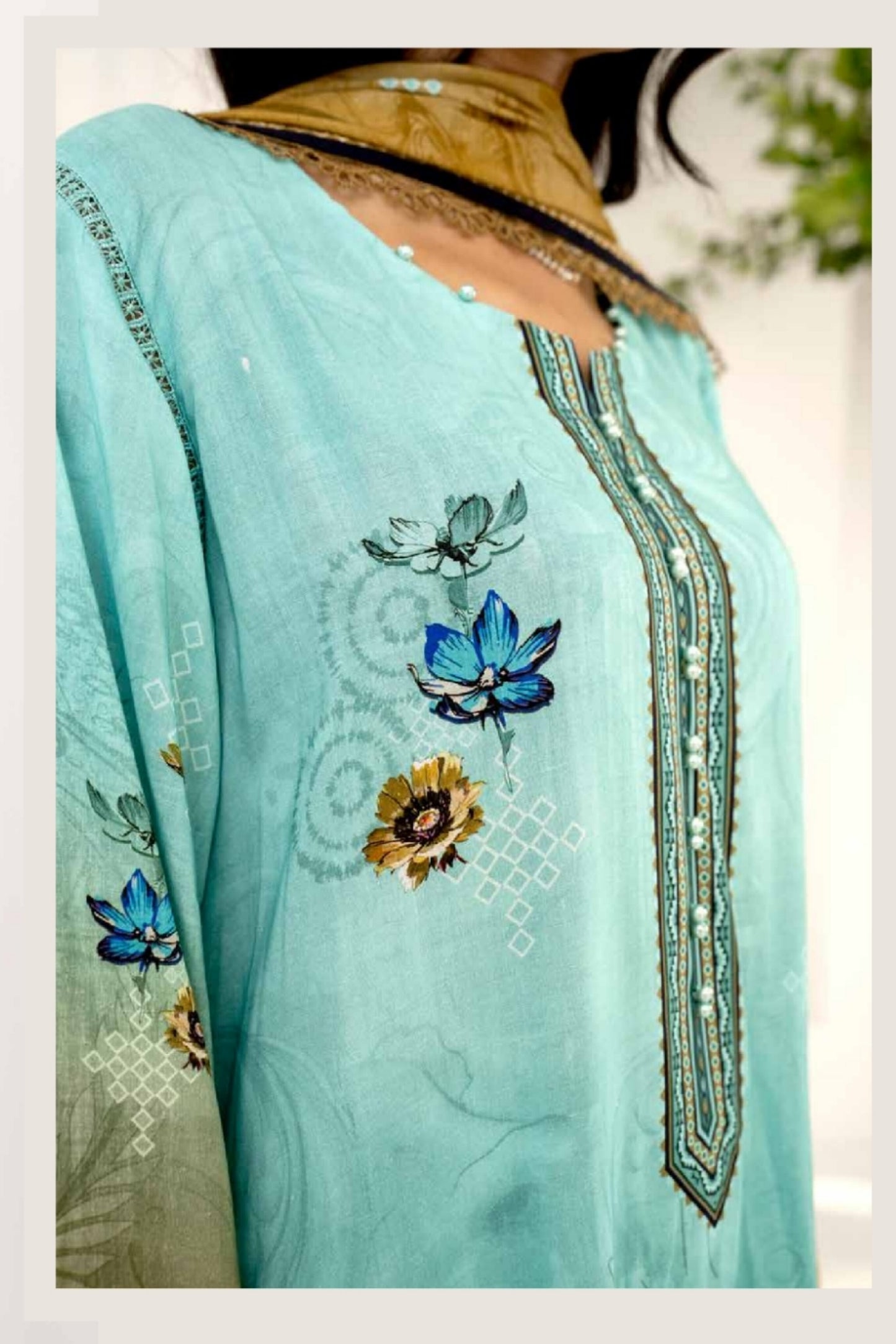 FIRDOUS RESHAM LINEN COLLECTION 24