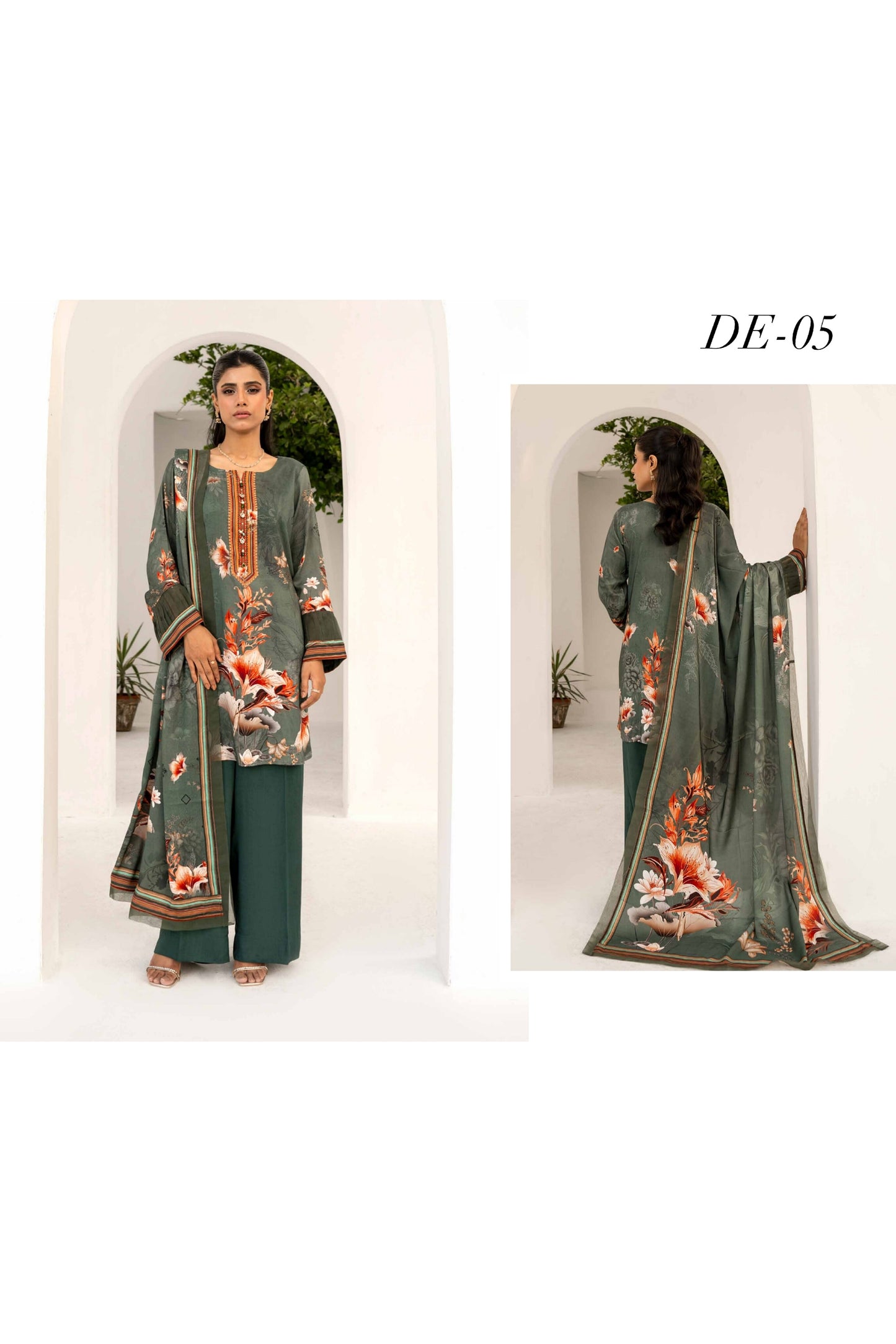 FIRDOUS RESHAM LINEN COLLECTION 24