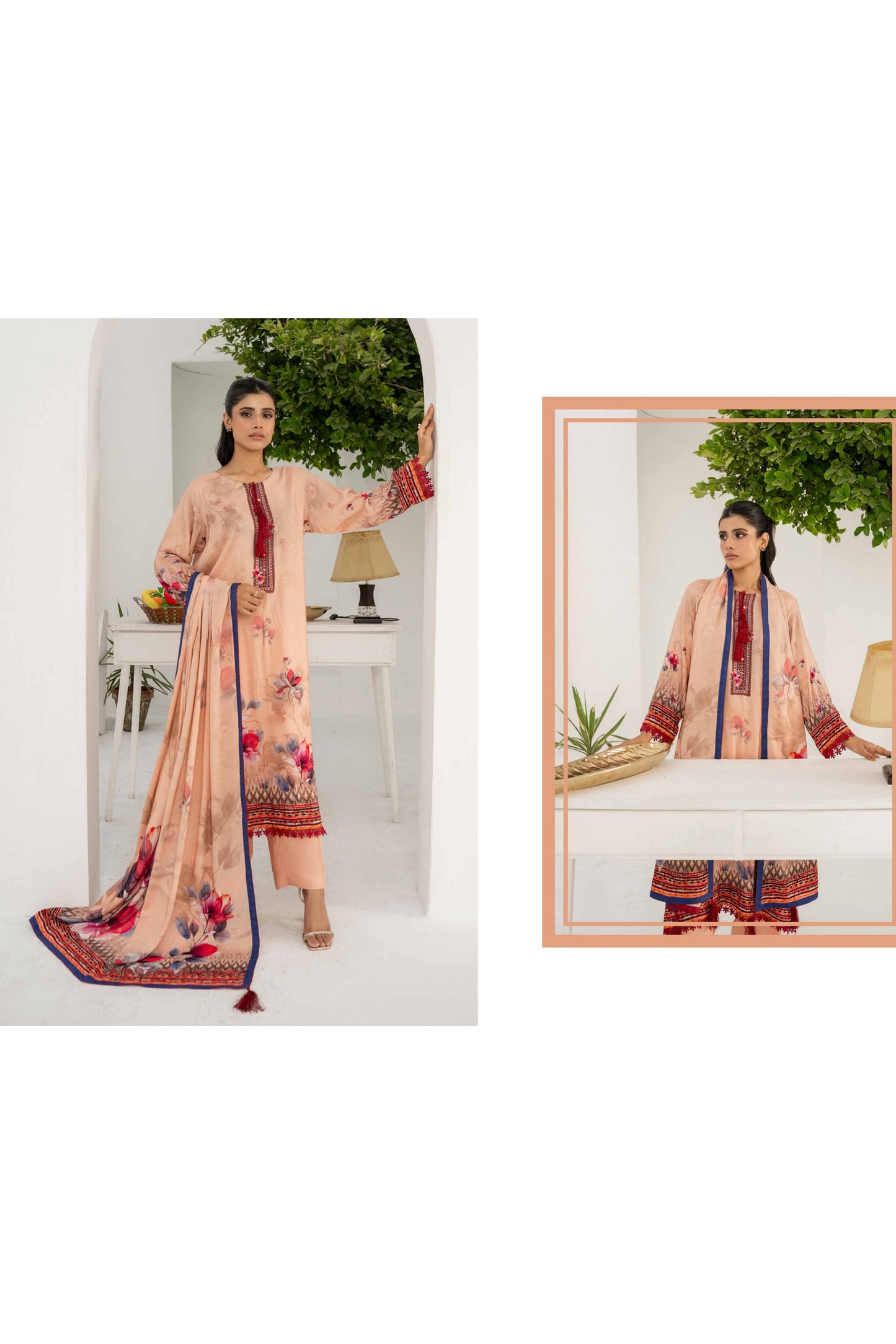 FIRDOUS RESHAM LINEN COLLECTION 24