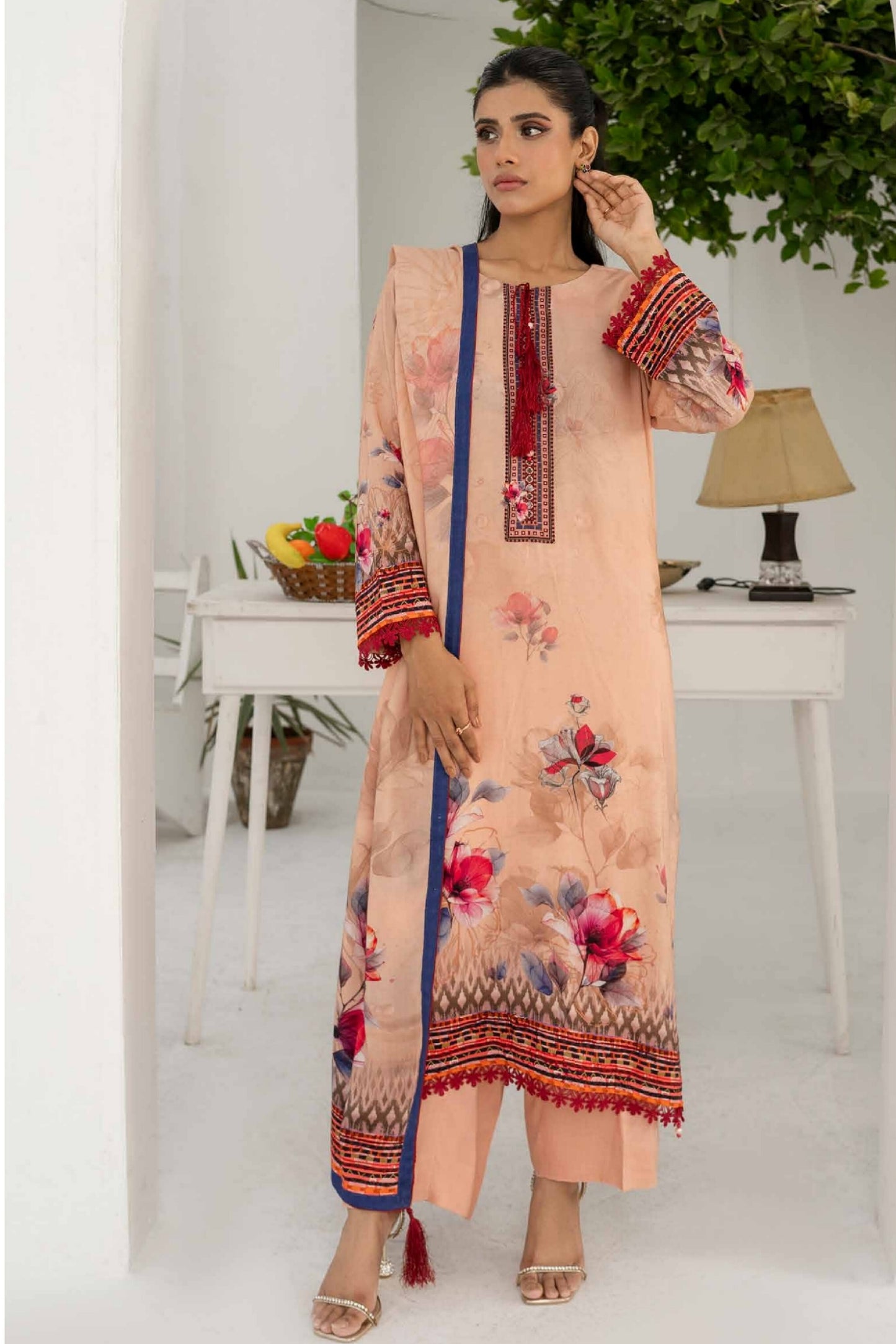 FIRDOUS RESHAM LINEN COLLECTION 24