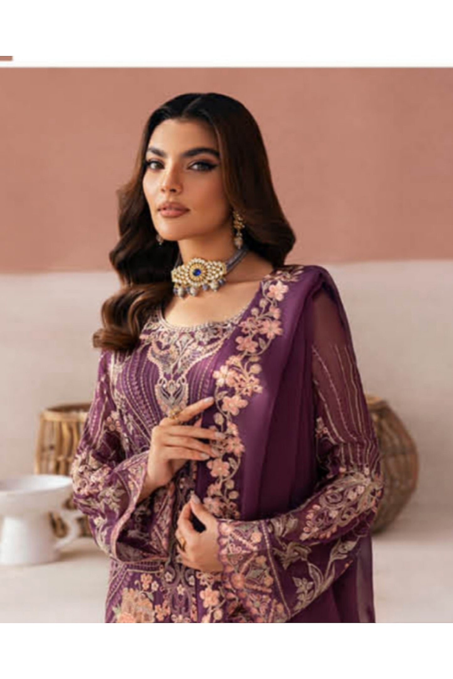 RAMSHA ARZOO CHIFFON COLLECTION VOL 1 2024