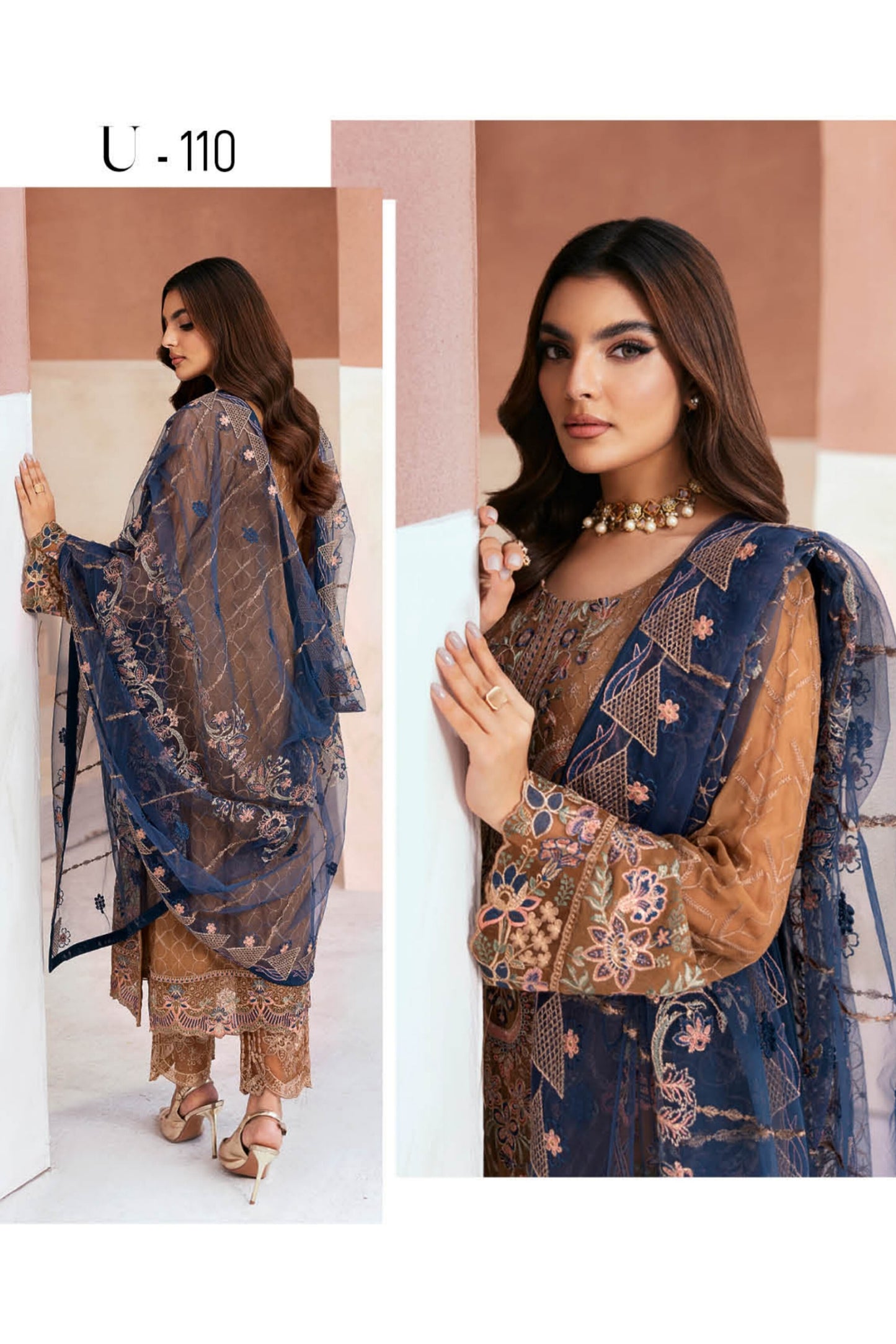 RAMSHA ARZOO CHIFFON COLLECTION VOL 1 2024