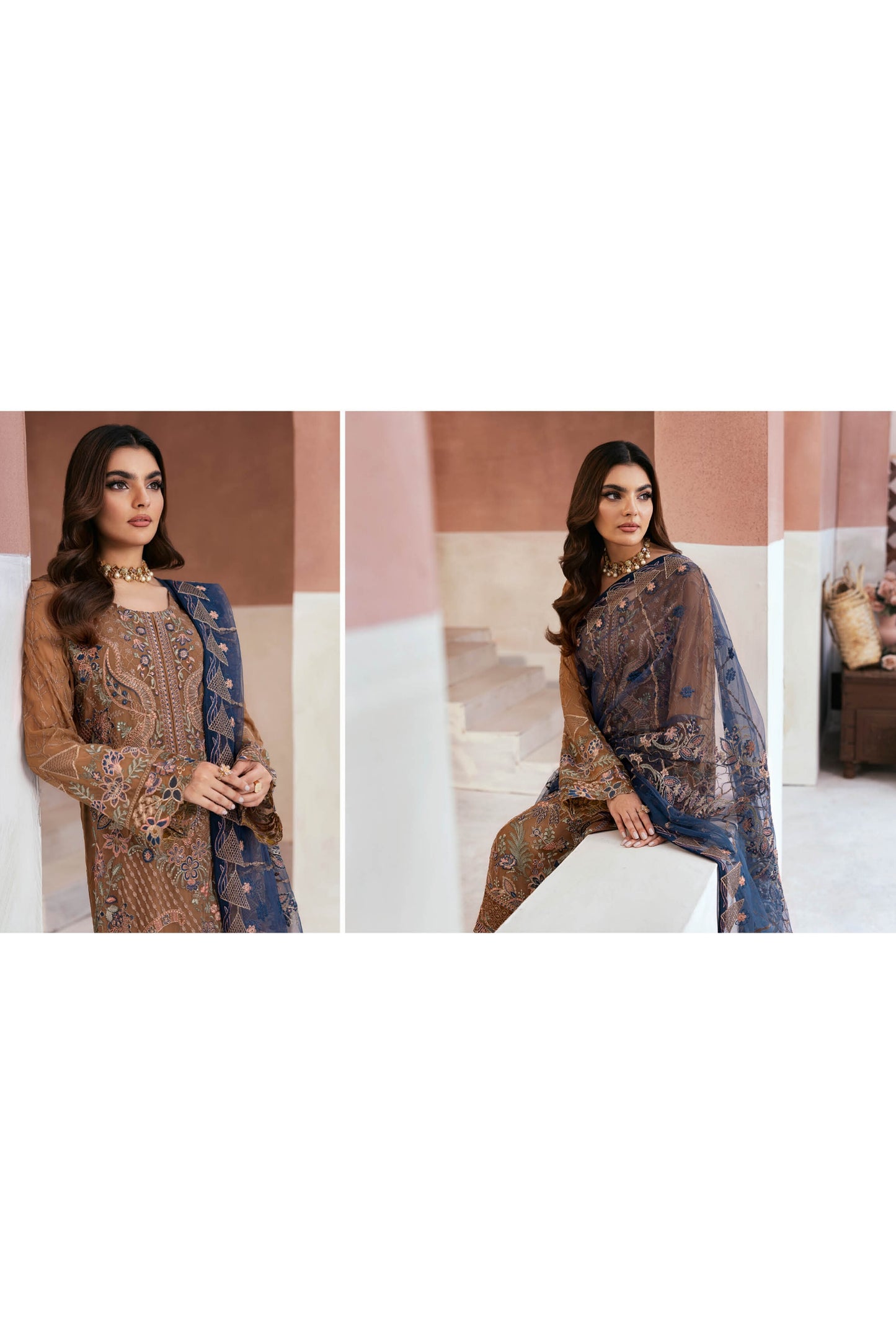 RAMSHA ARZOO CHIFFON COLLECTION VOL 1 2024