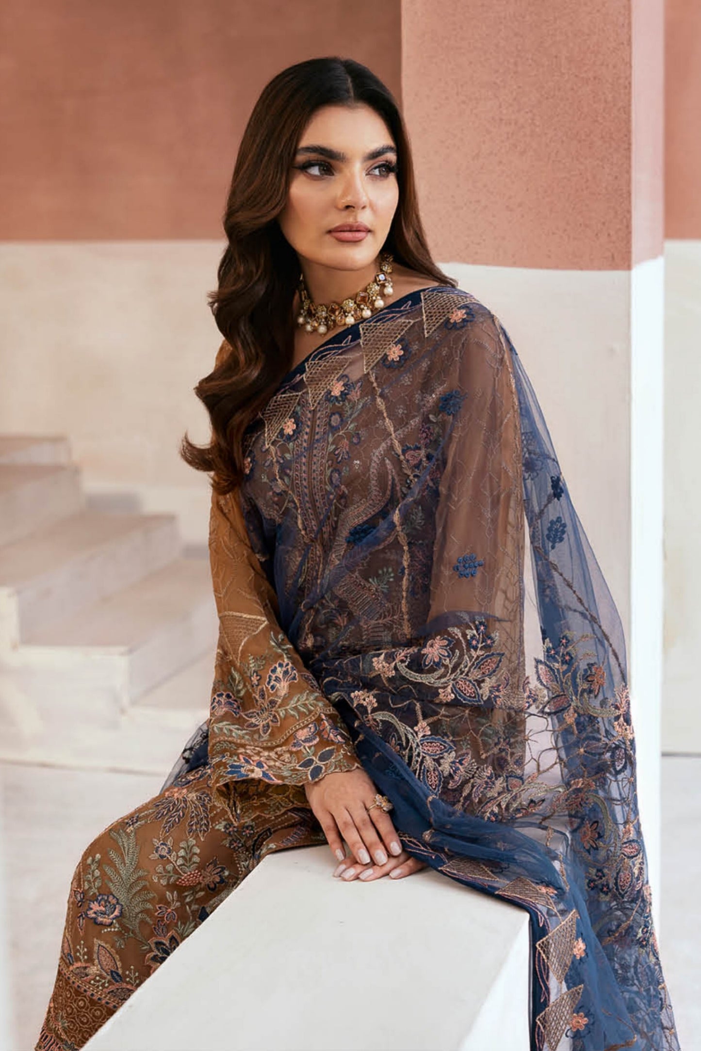 RAMSHA ARZOO CHIFFON COLLECTION VOL 1 2024