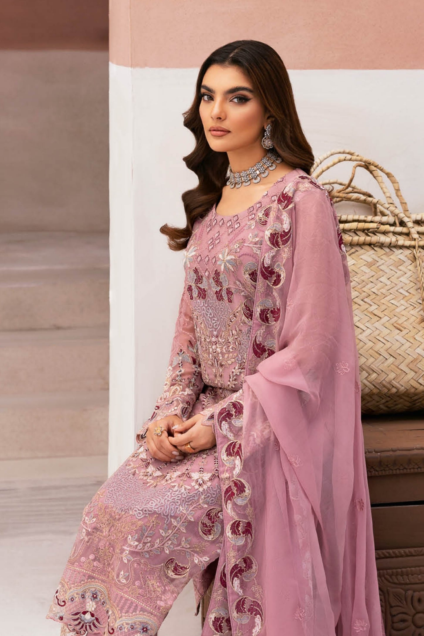 RAMSHA ARZOO CHIFFON COLLECTION VOL 1 2024