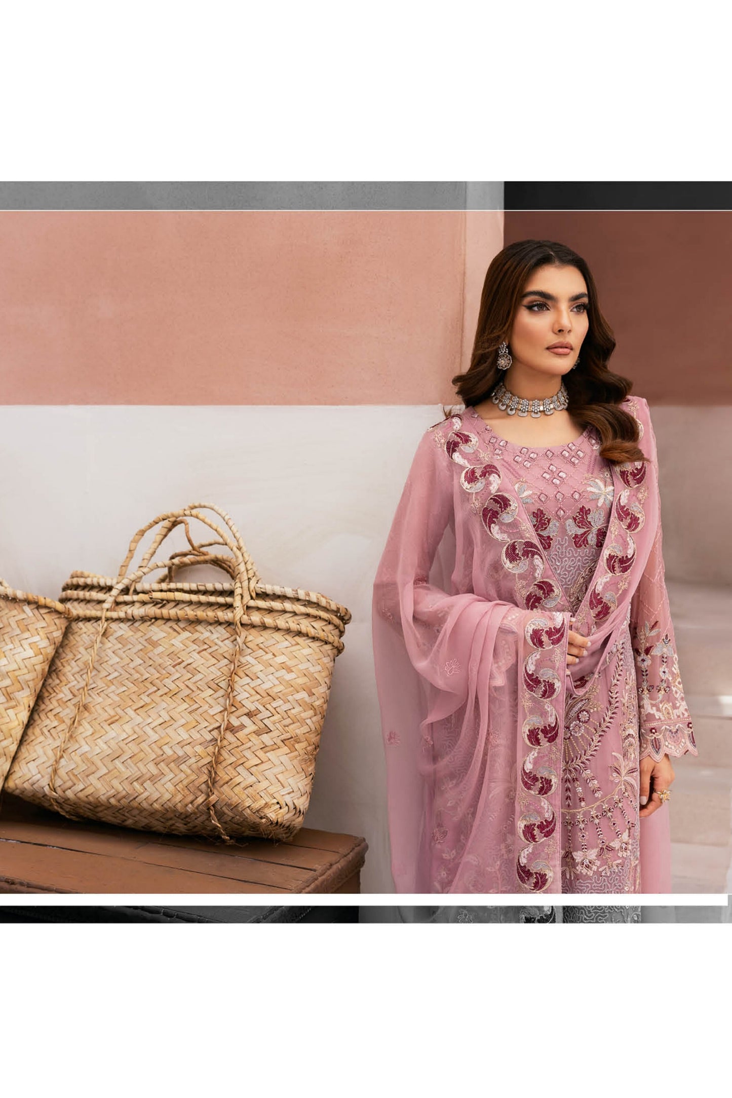 RAMSHA ARZOO CHIFFON COLLECTION VOL 1 2024