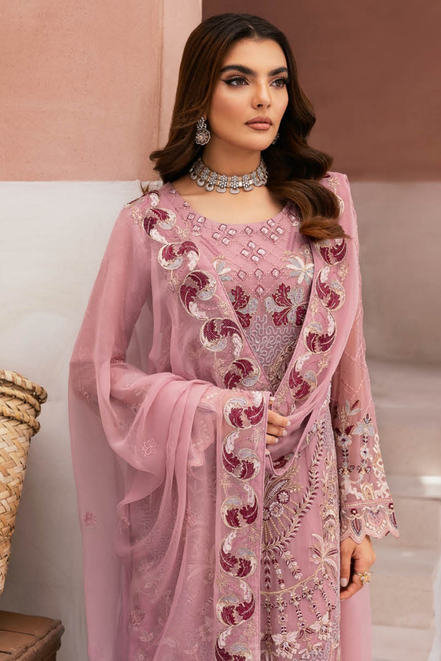 RAMSHA ARZOO CHIFFON COLLECTION VOL 1 2024