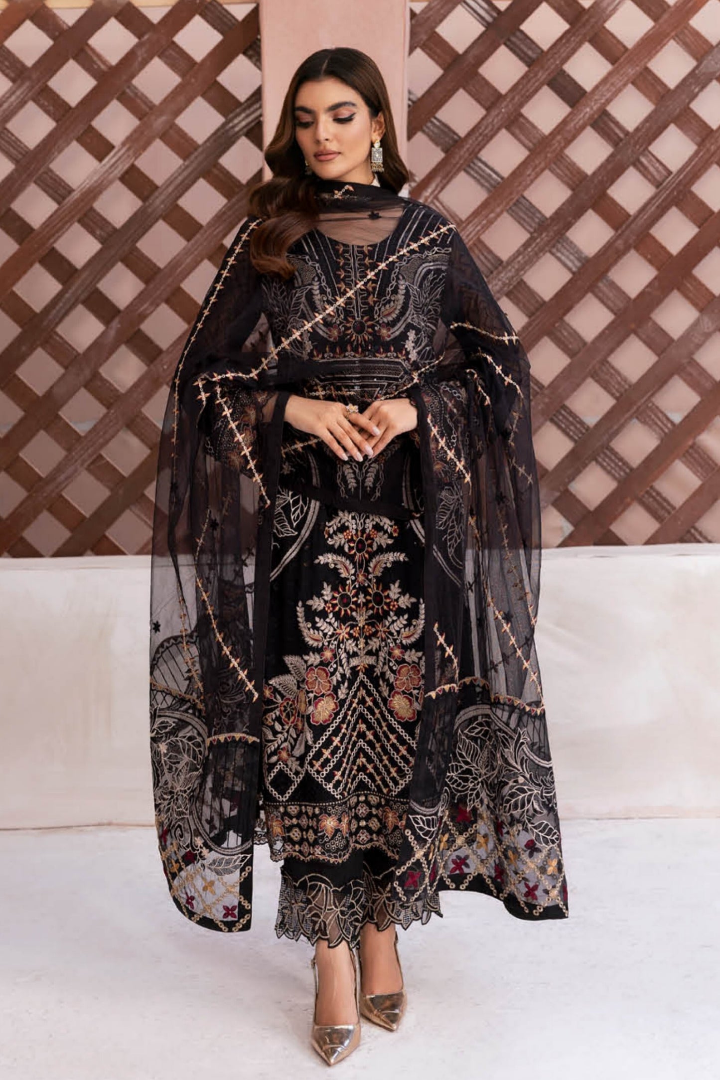 RAMSHA ARZOO CHIFFON COLLECTION VOL 1 2024