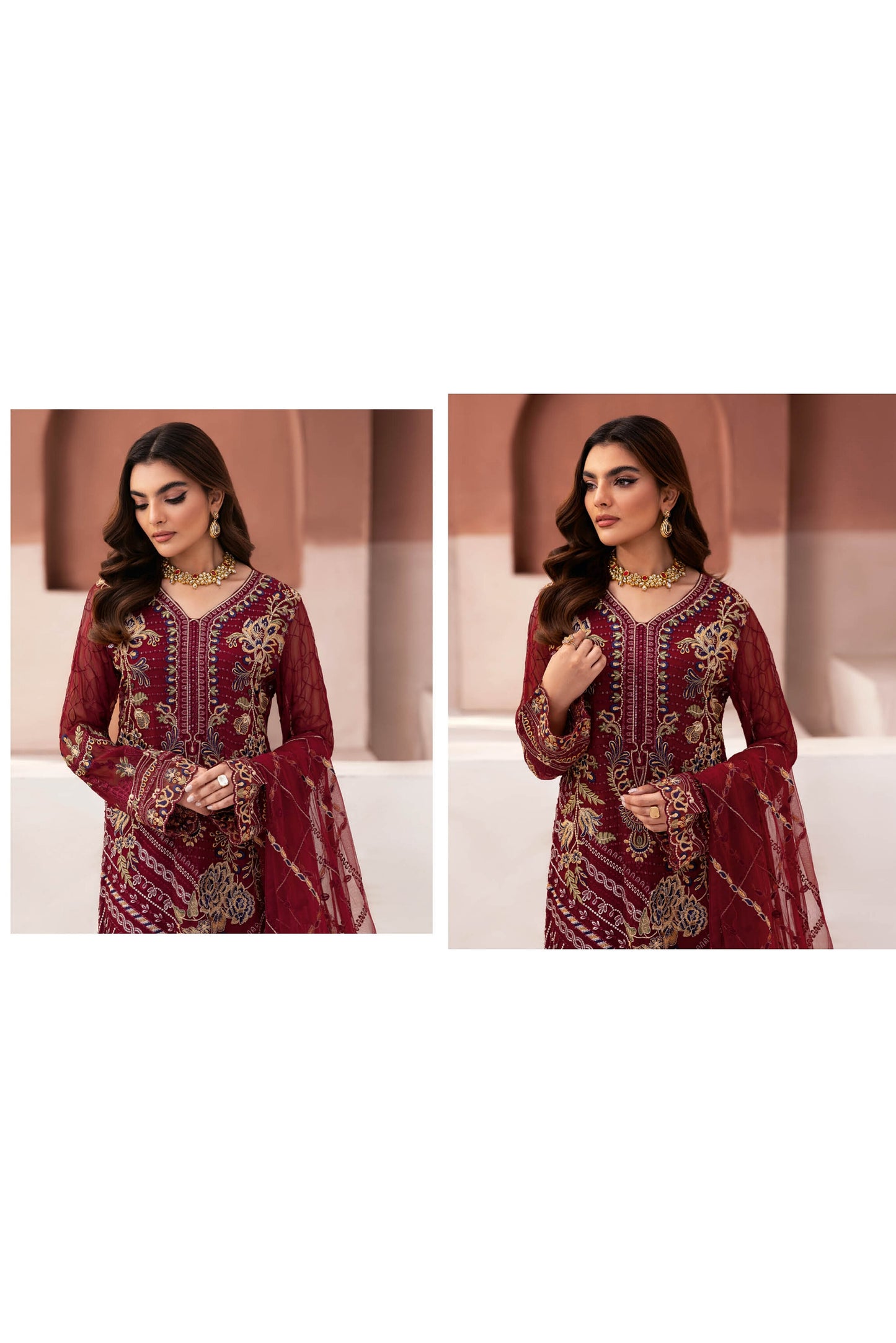 RAMSHA ARZOO CHIFFON COLLECTION VOL 1 2024