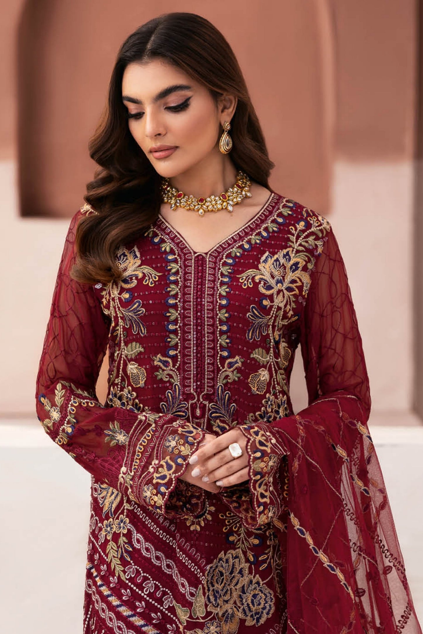 RAMSHA ARZOO CHIFFON COLLECTION VOL 1 2024