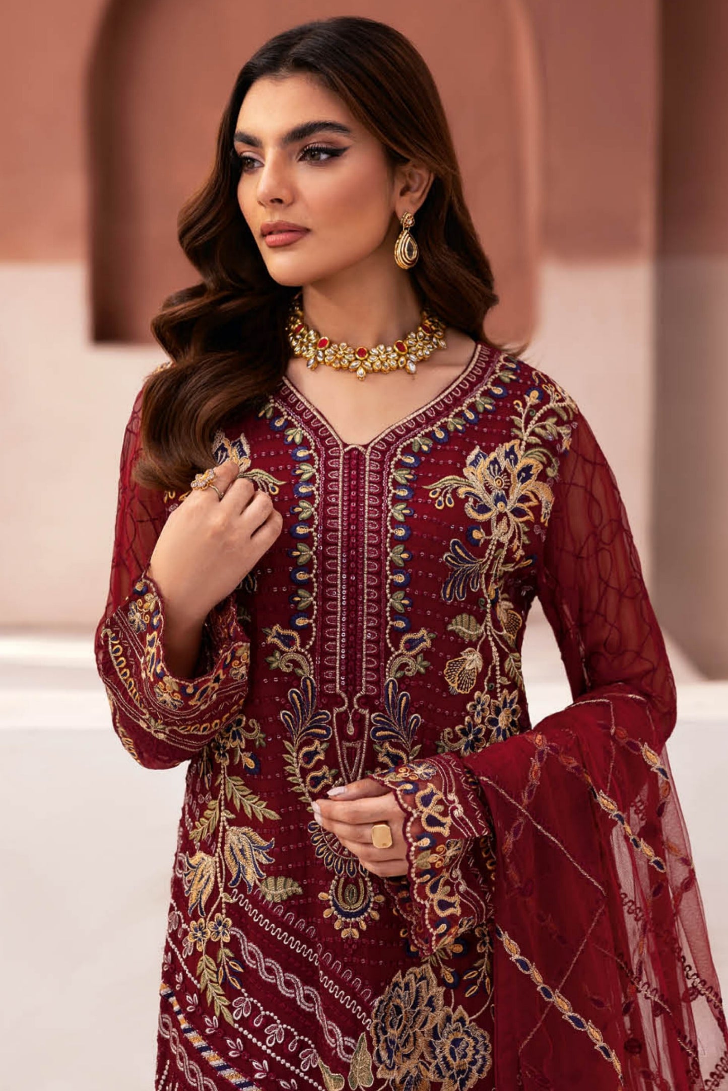 RAMSHA ARZOO CHIFFON COLLECTION VOL 1 2024