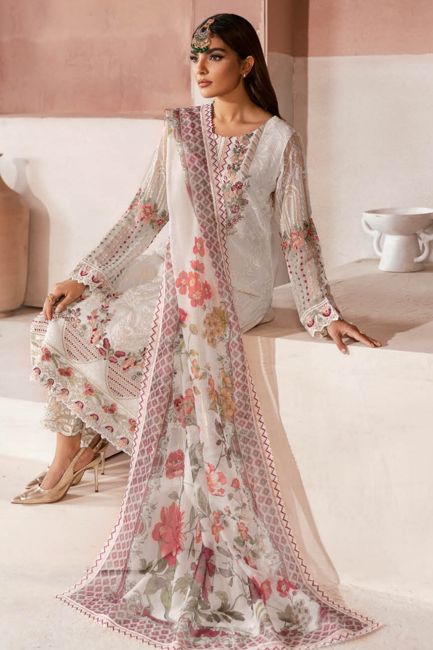 RAMSHA ARZOO CHIFFON COLLECTION VOL 1 2024