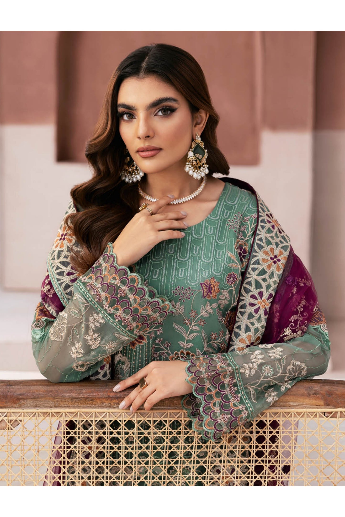 RAMSHA ARZOO CHIFFON COLLECTION VOL 1 2024