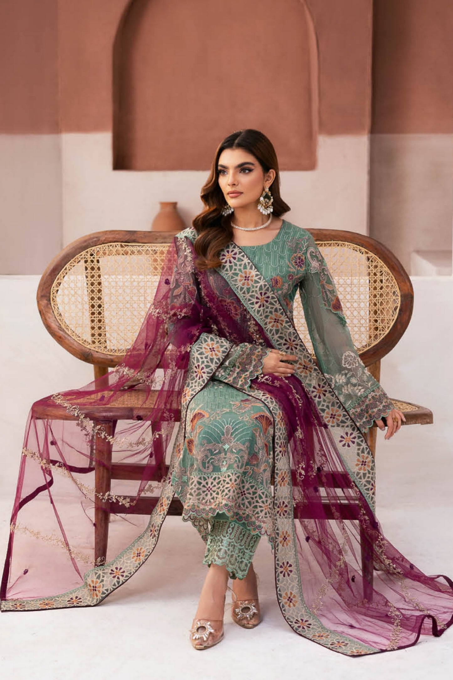 RAMSHA ARZOO CHIFFON COLLECTION VOL 1 2024