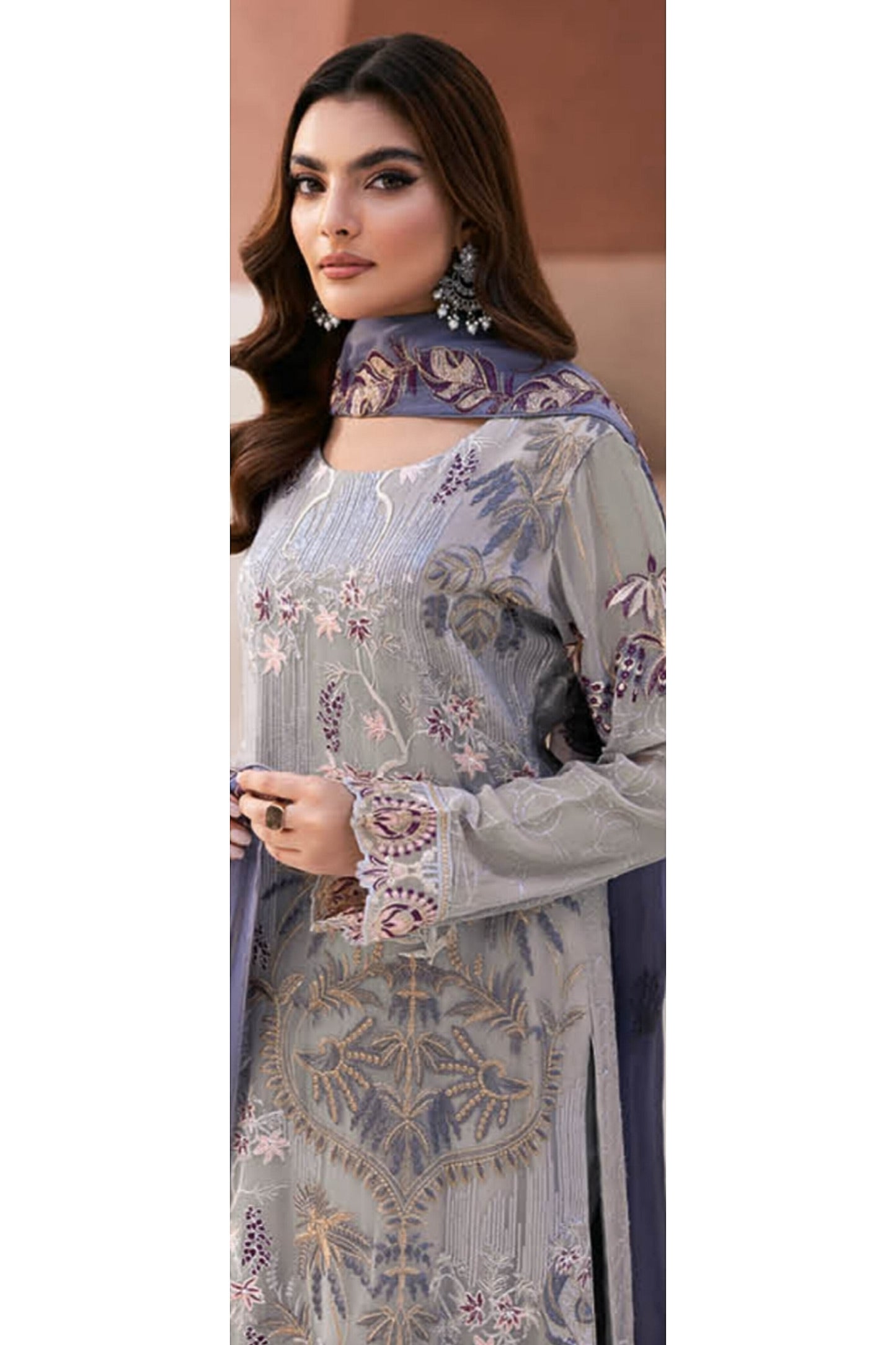 RAMSHA ARZOO CHIFFON COLLECTION VOL 1 2024