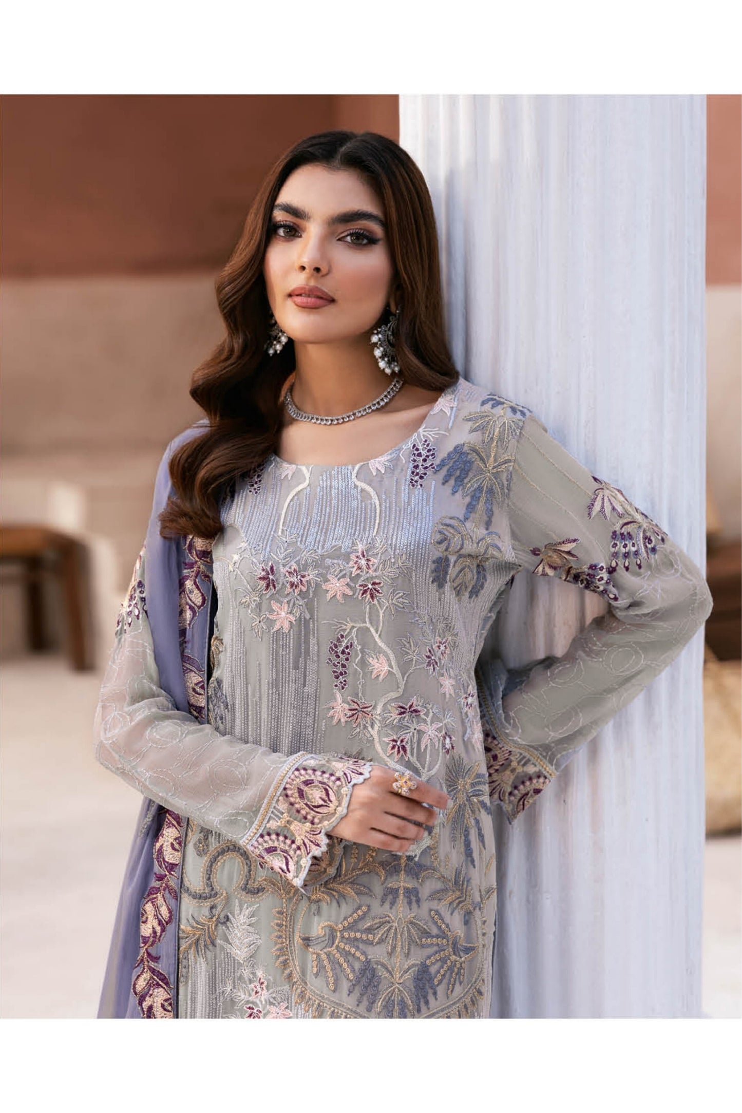 RAMSHA ARZOO CHIFFON COLLECTION VOL 1 2024