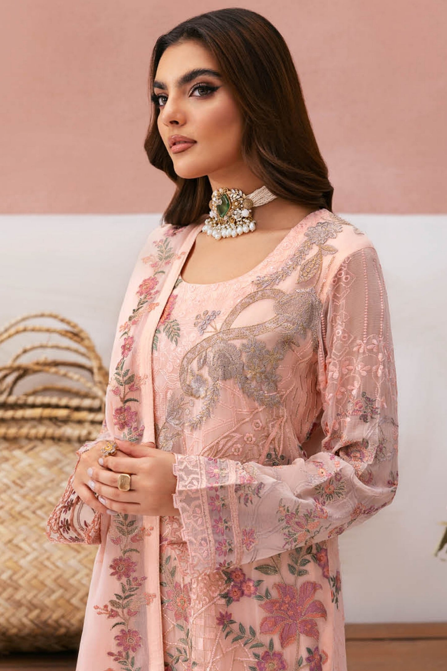 RAMSHA ARZOO CHIFFON COLLECTION VOL 1 2024